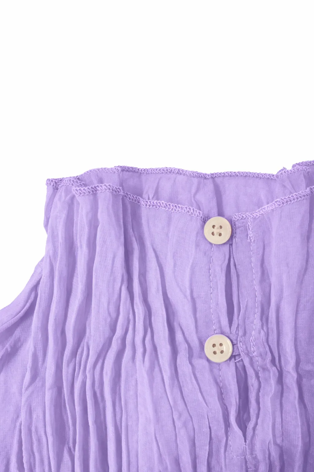 Esme Pleated Funnel Neck Top- Lavender sold by Baacal product image thumbnail 3