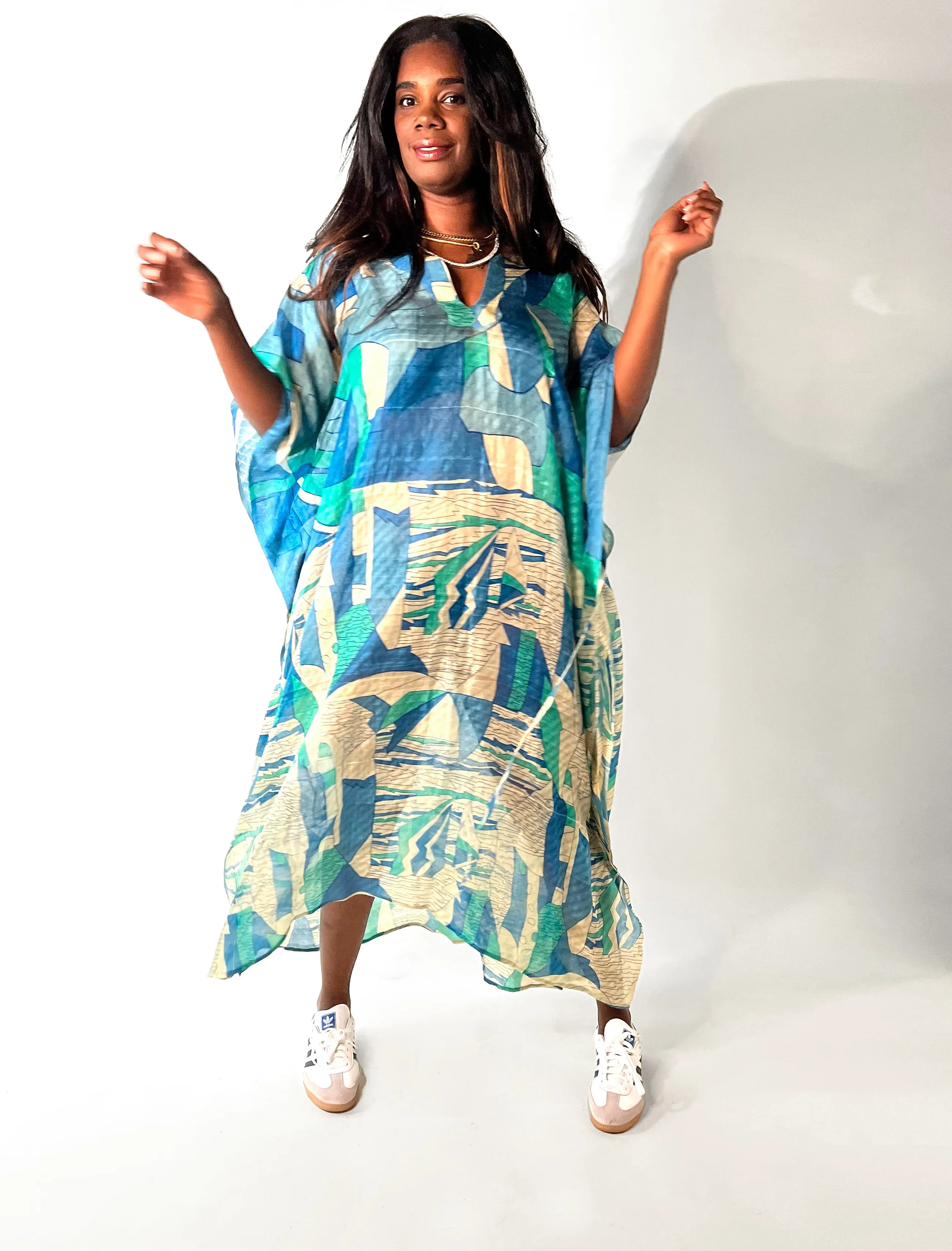 French Riviera Kaftan- One of a Kind sold by Baacal product image thumbnail 3
