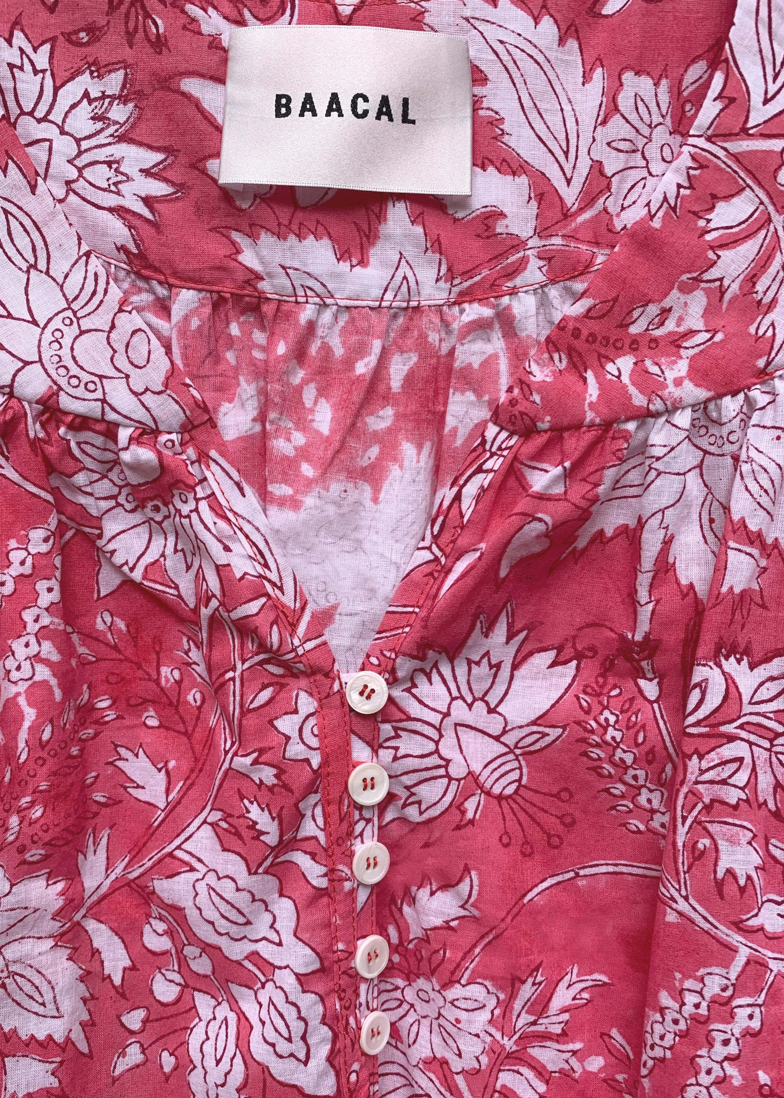 Carly Blouse- Cherry Red sold by Baacal product image thumbnail 3