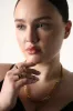 Gold wide Stacking Ring-8mm sold by Baacal
