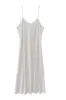 Leah Easy Satin Maxi Slip Dress - Ivory sold by Baacal