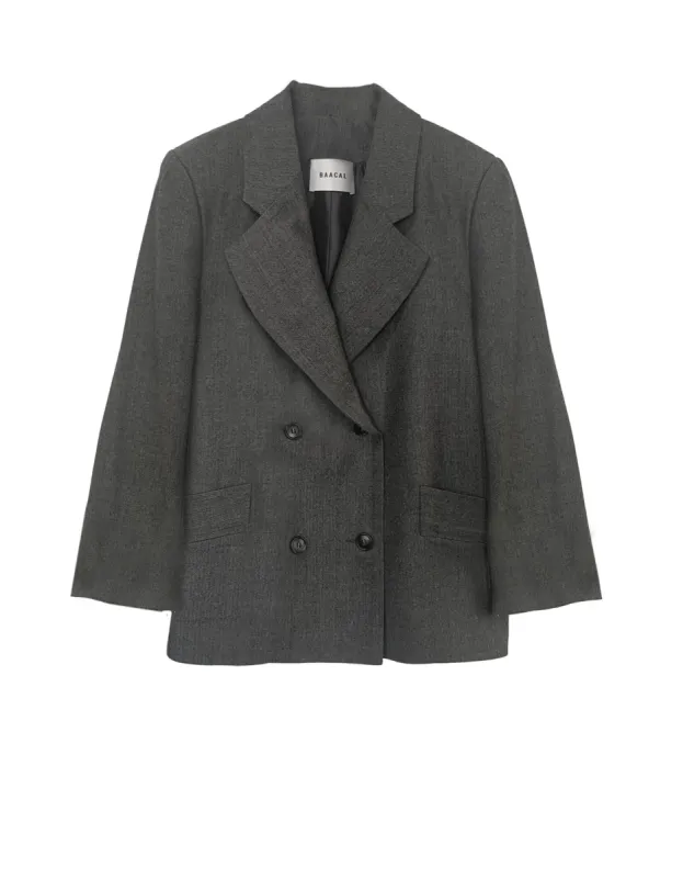 Davis tailored blazer - sharp with a relaxed fit - Herringbone sold by Baacal