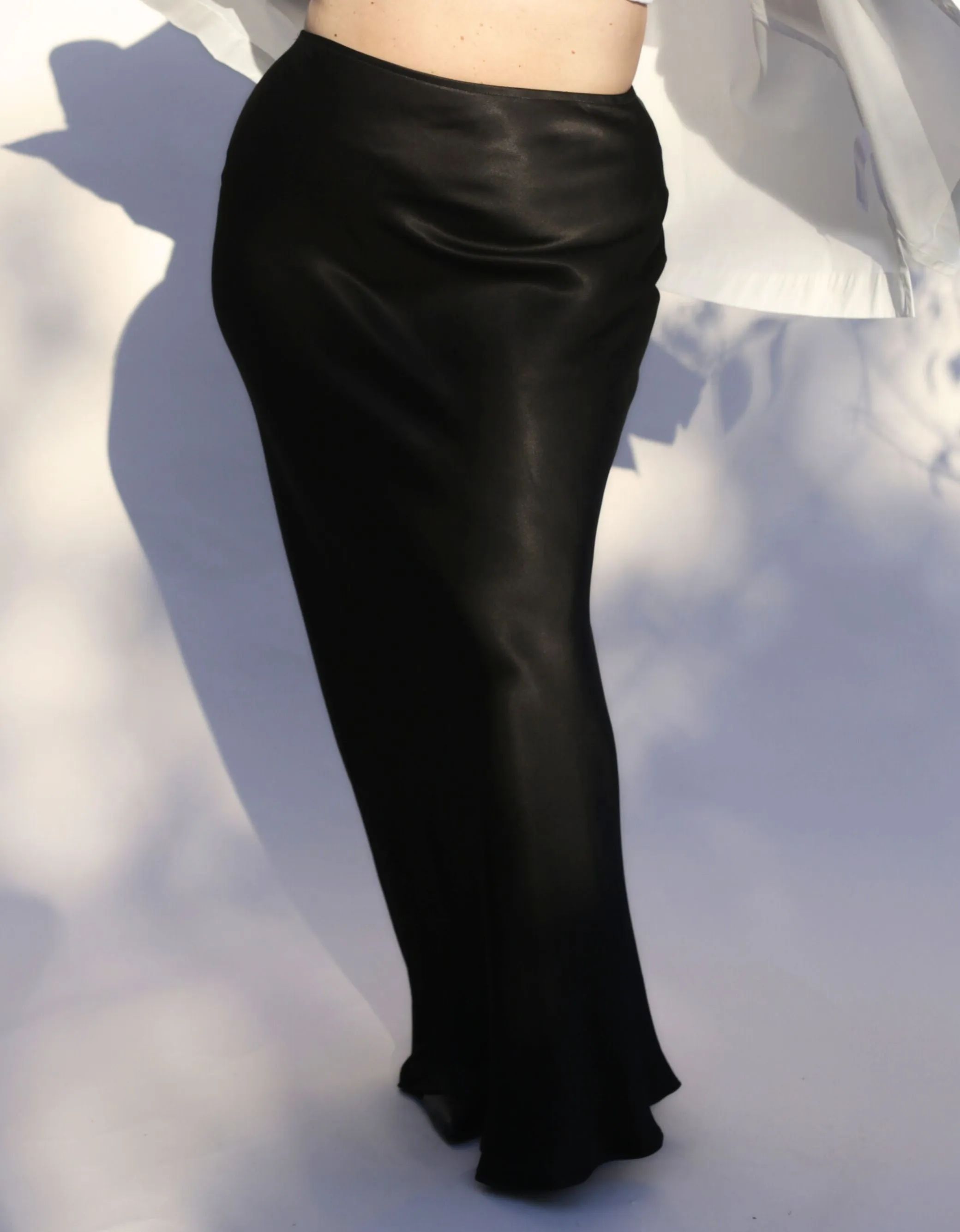 Eudora Maxi Bias Skirt- Black sold by Baacal product image thumbnail 4