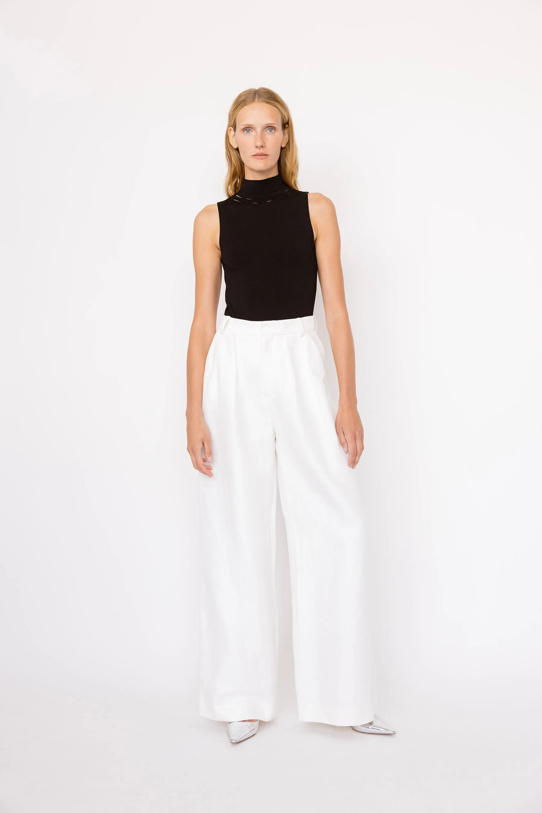 Dylan Pant - White sold by Christy Lynn product image thumbnail 2