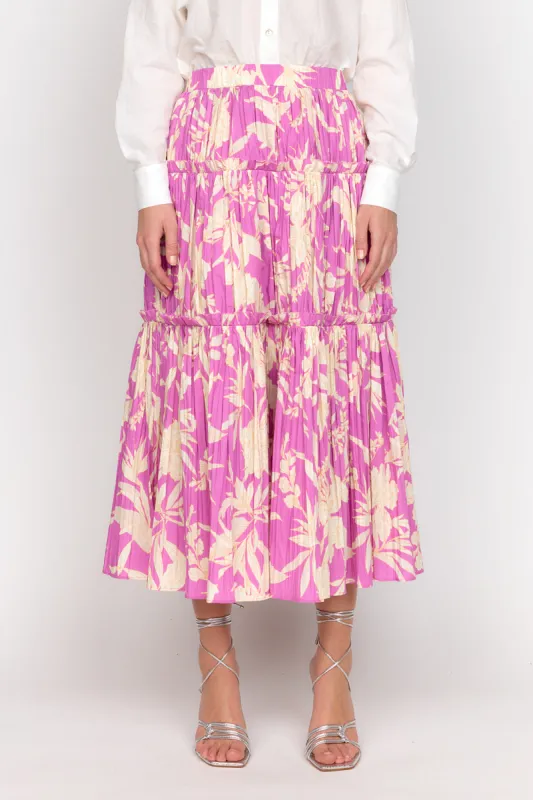 Quinn Skirt - Purple Rosette sold by Christy Lynn