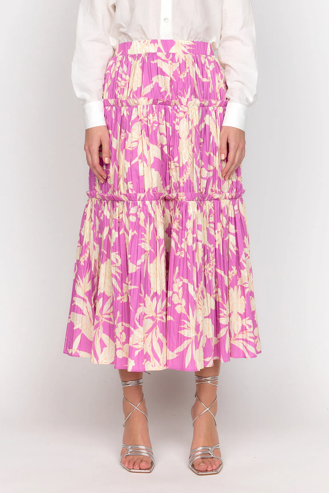 Quinn Skirt - Purple Rosette sold by Christy Lynn