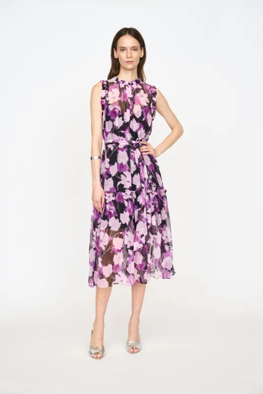 Gemma Dress - Violet Shadow Flower sold by Christy Lynn