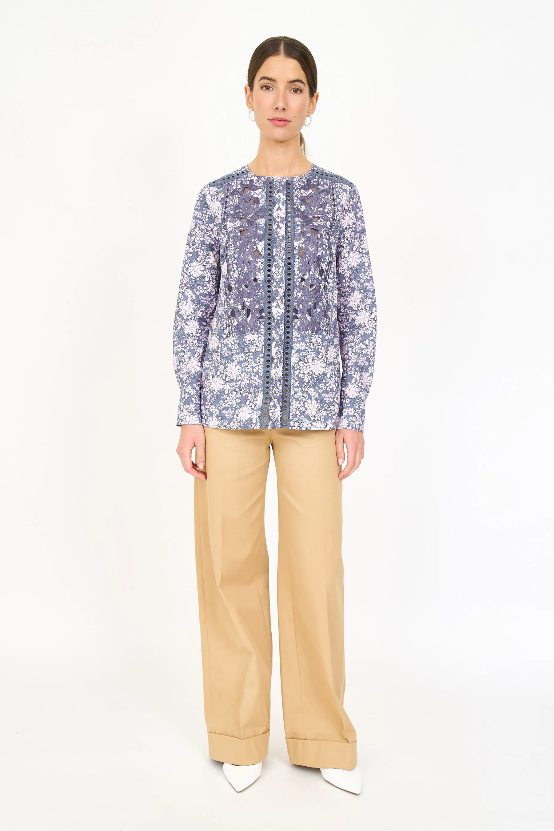 Maryam Top - Slate Beaudet sold by Christy Lynn product image thumbnail 2