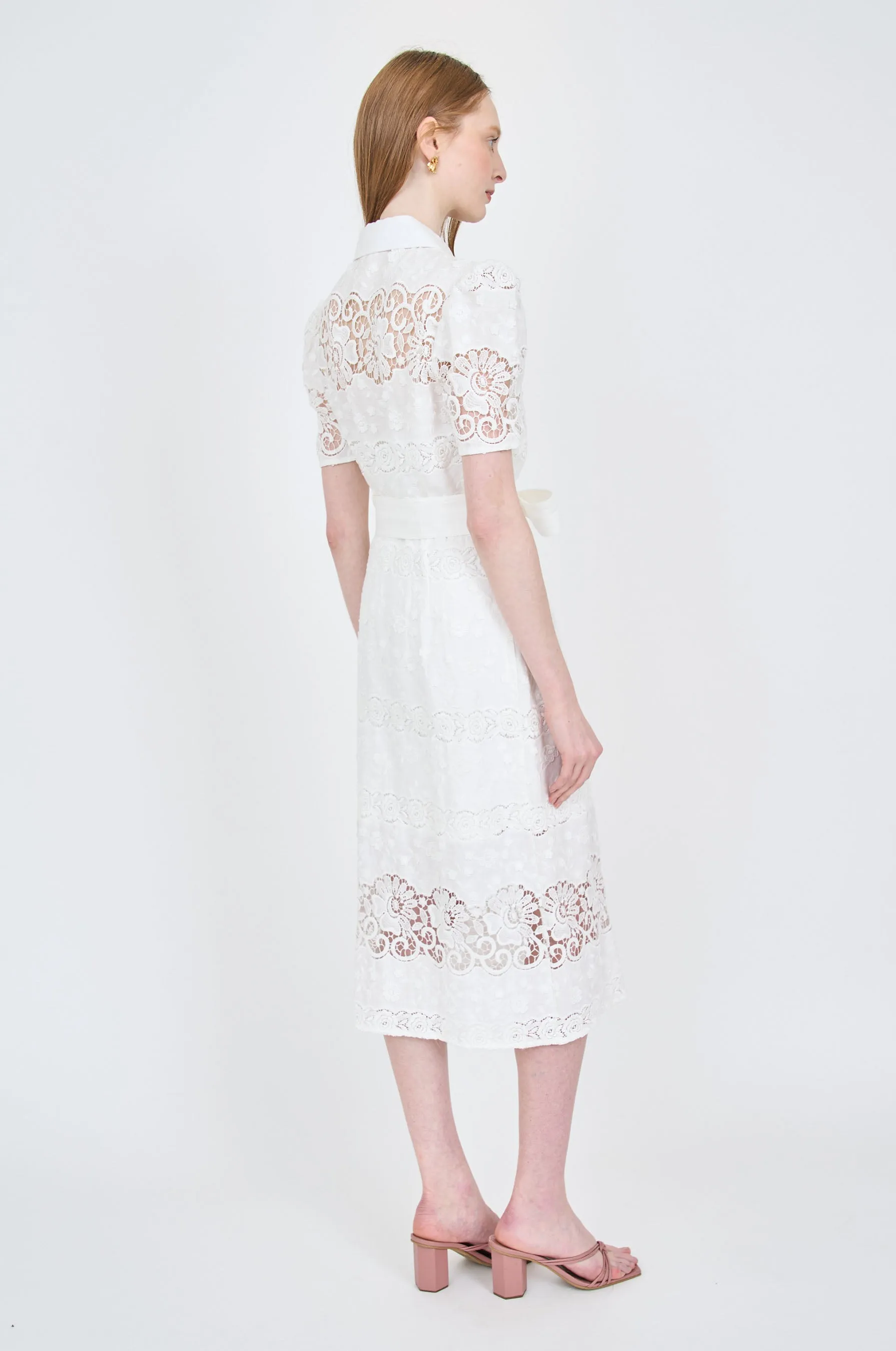 Penelope Dress - White sold by Christy Lynn product image thumbnail 5