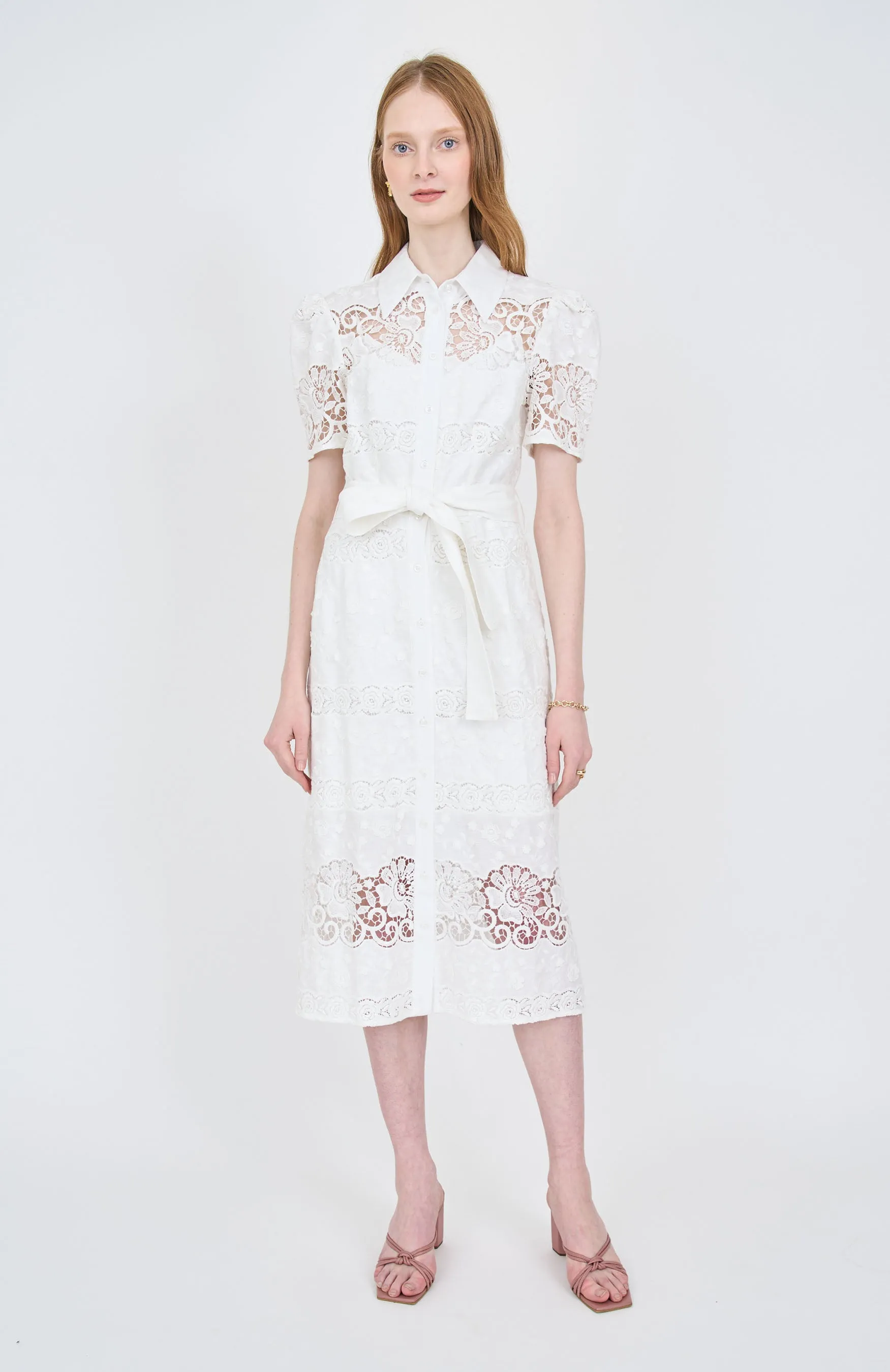 Penelope Dress - White sold by Christy Lynn product image thumbnail 3