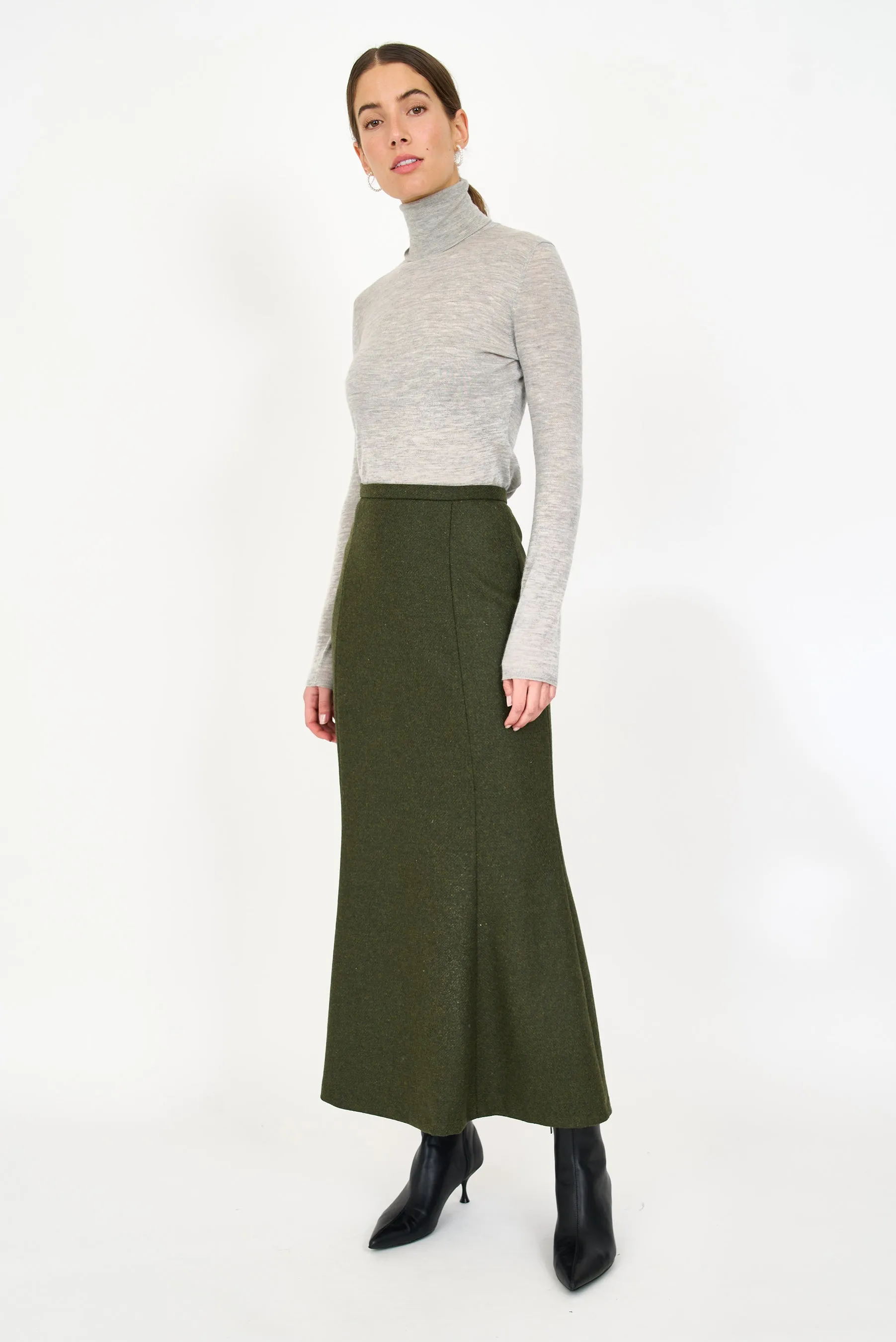 Lena Skirt - Army Green sold by Christy Lynn product image thumbnail 2