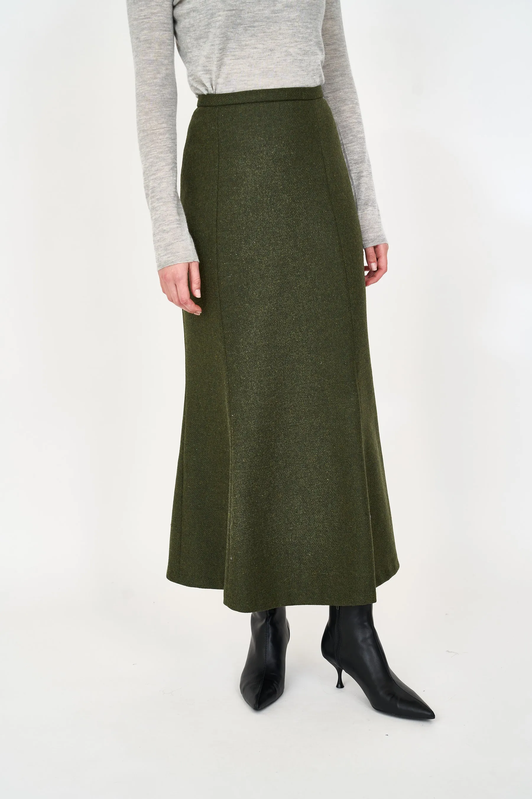 Lena Skirt - Army Green sold by Christy Lynn product image thumbnail 4