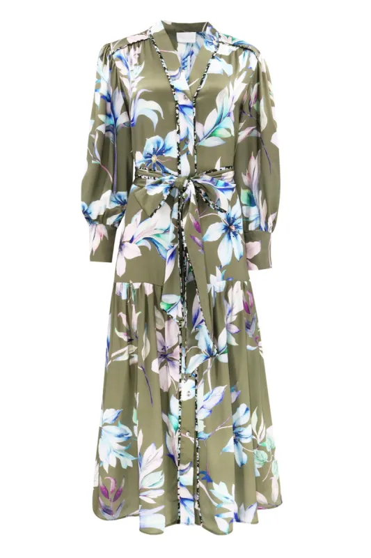 Layla Dress - Viridian Prism sold by Christy Lynn