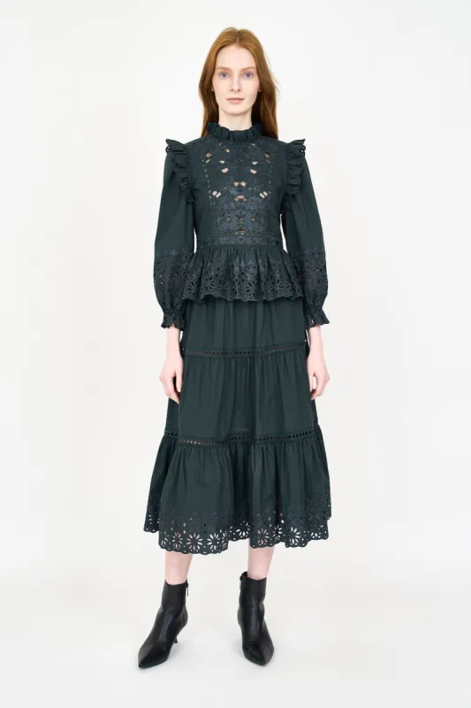 Eloise Top - Evergreen sold by Christy Lynn