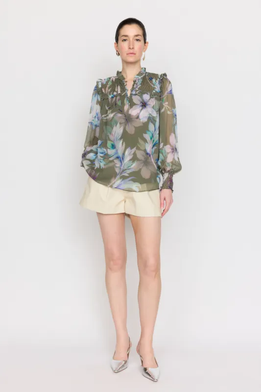 Jasmine Top - Viridian Prism sold by Christy Lynn