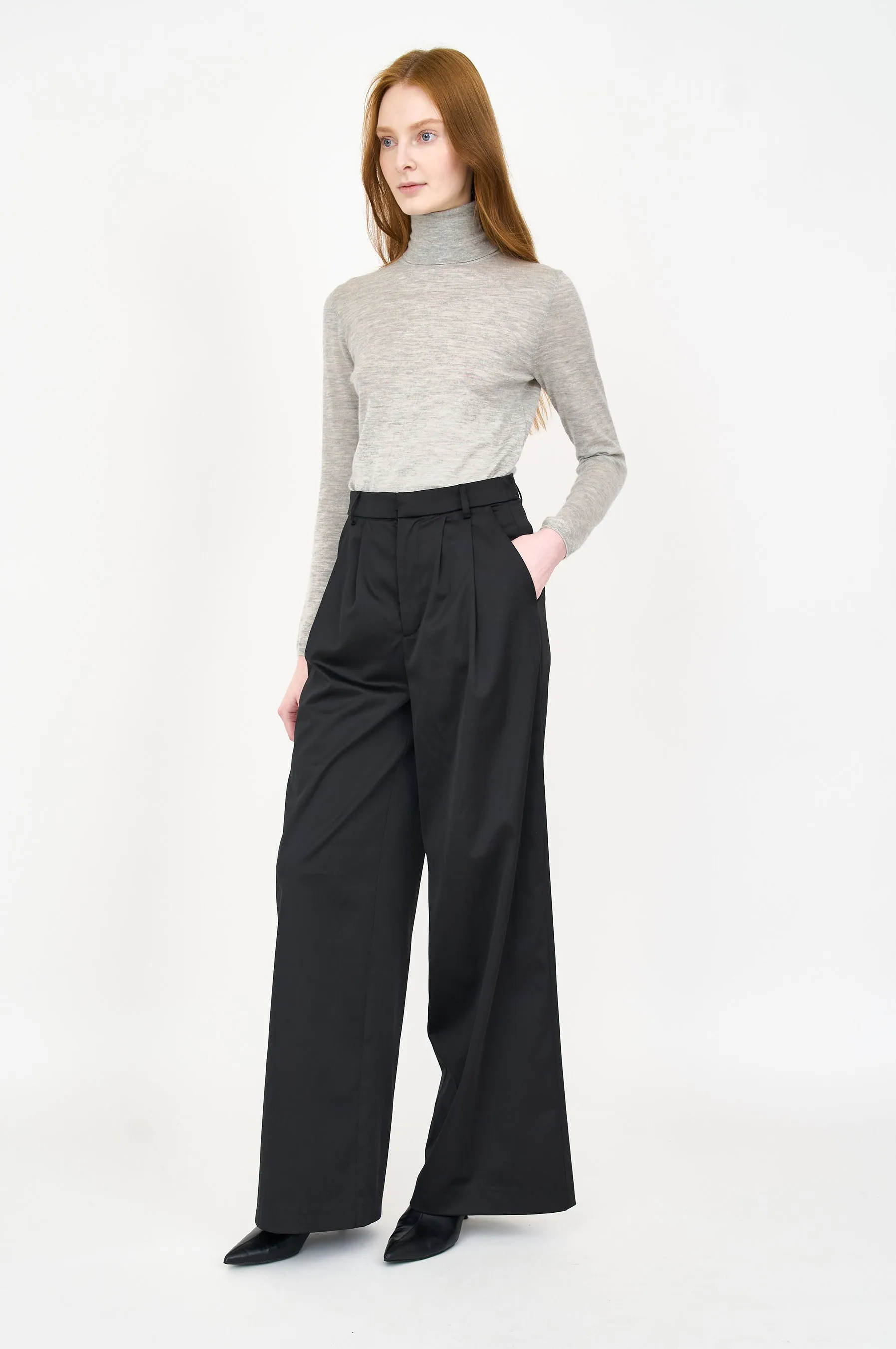 Dylan Pant - Black Satin sold by Christy Lynn product image thumbnail 3