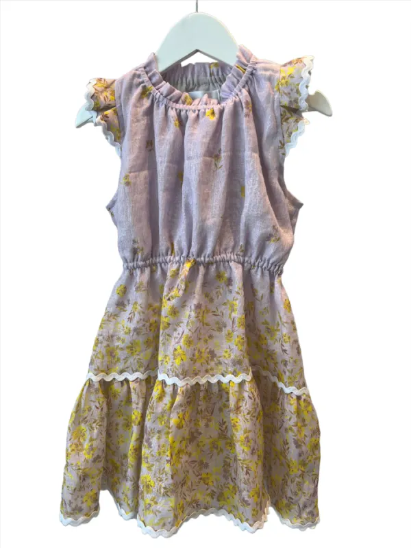 Mini Gemma - Falling Floral Mauve sold by Christy Lynn