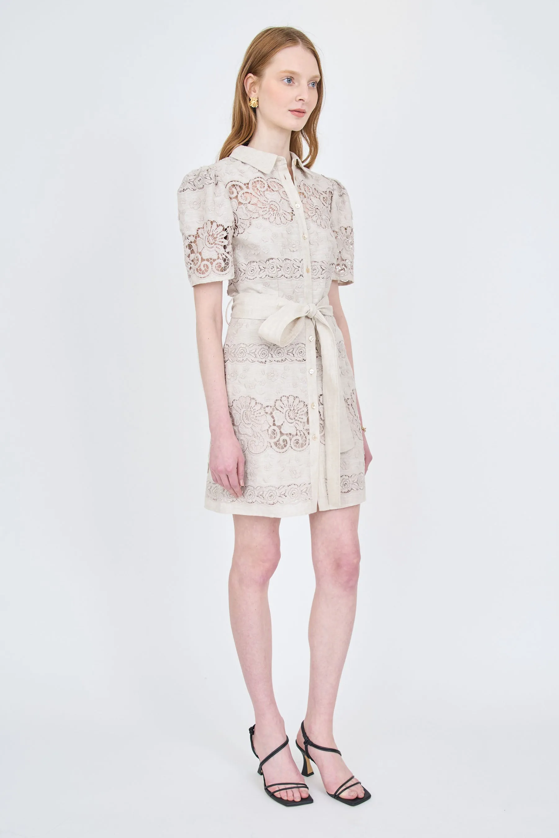 Valencia Dress - Khaki sold by Christy Lynn product image thumbnail 4