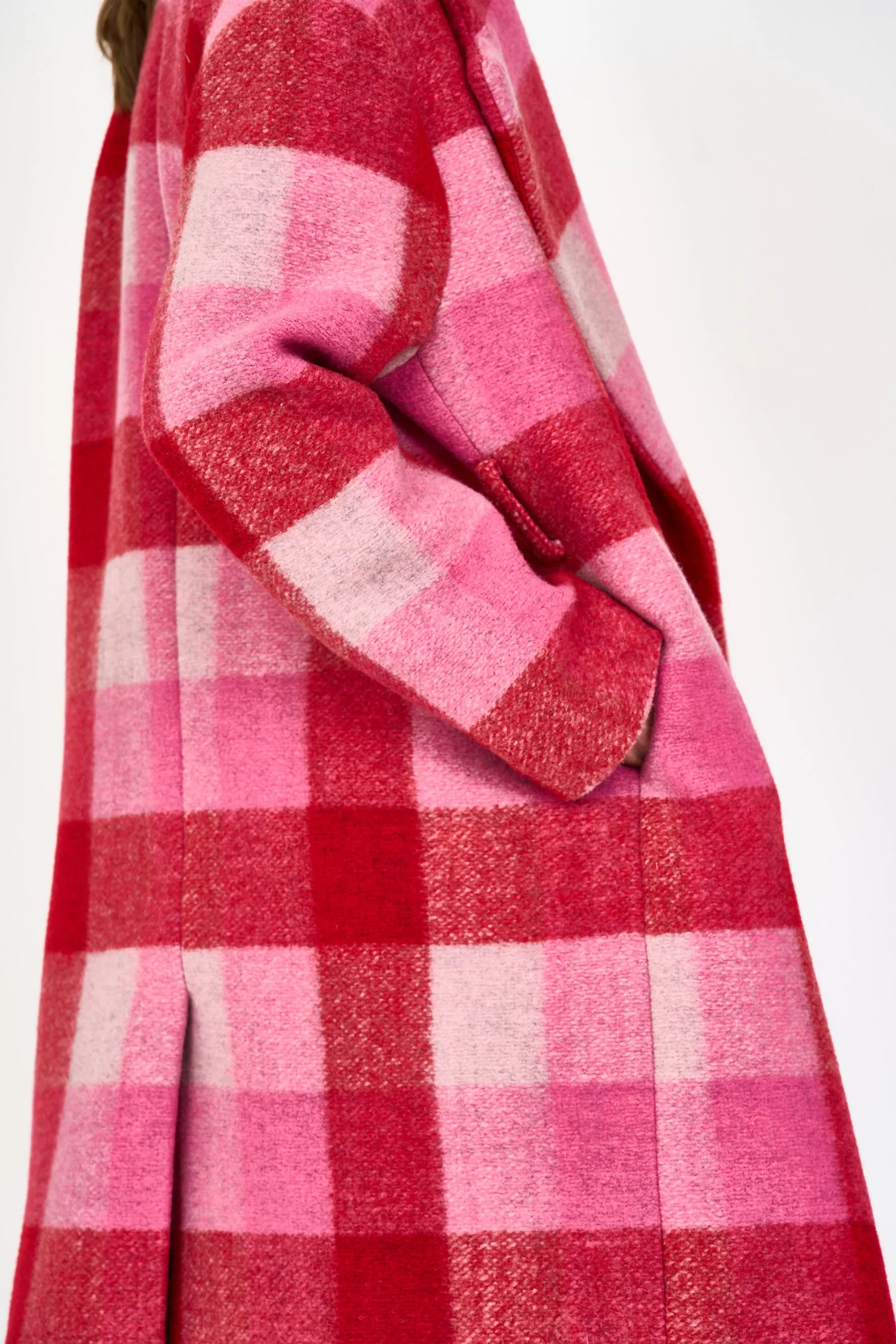 Josephine Coat - Pink Check sold by Christy Lynn product image thumbnail 4