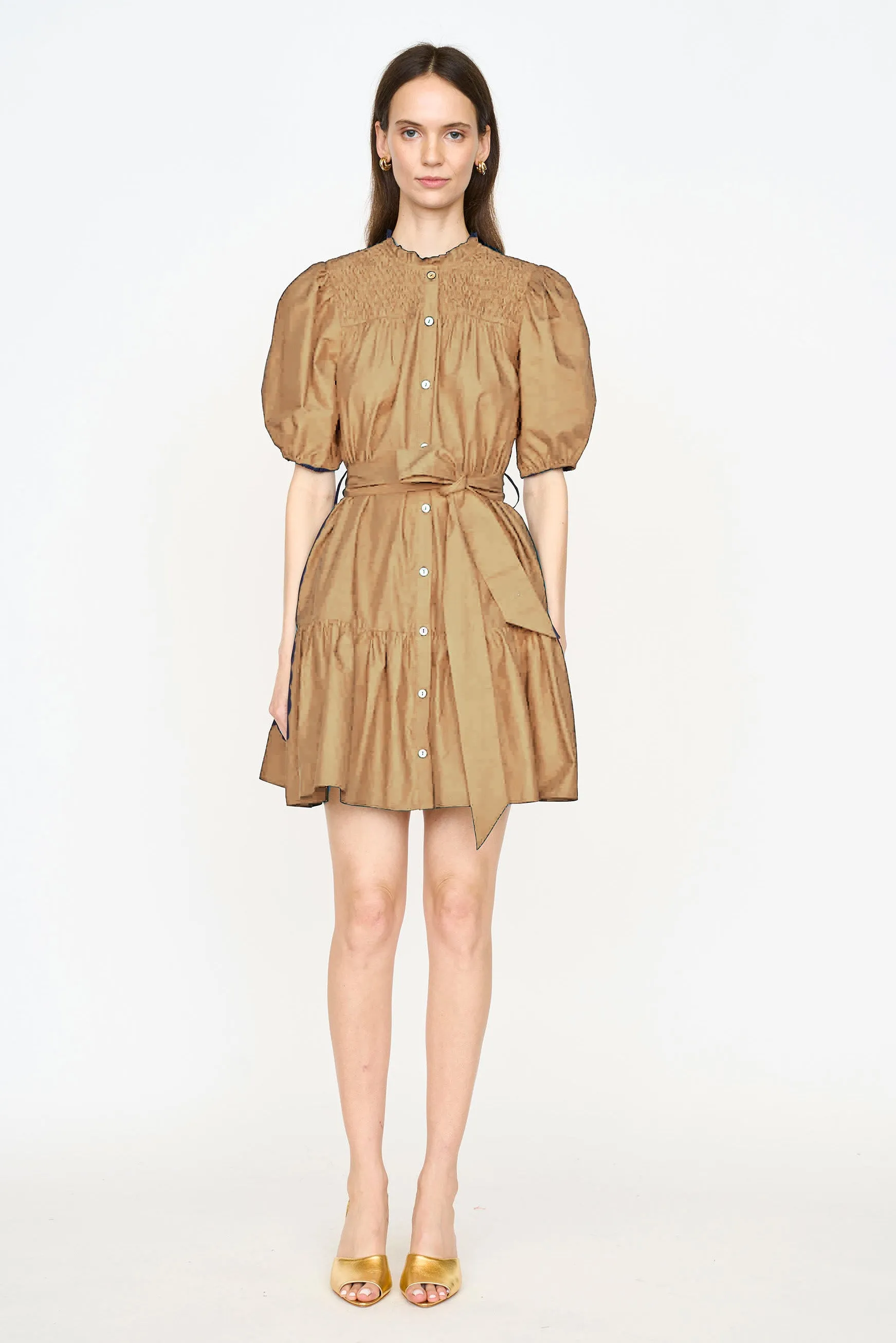 Ellie Dress - Khaki sold by Christy Lynn