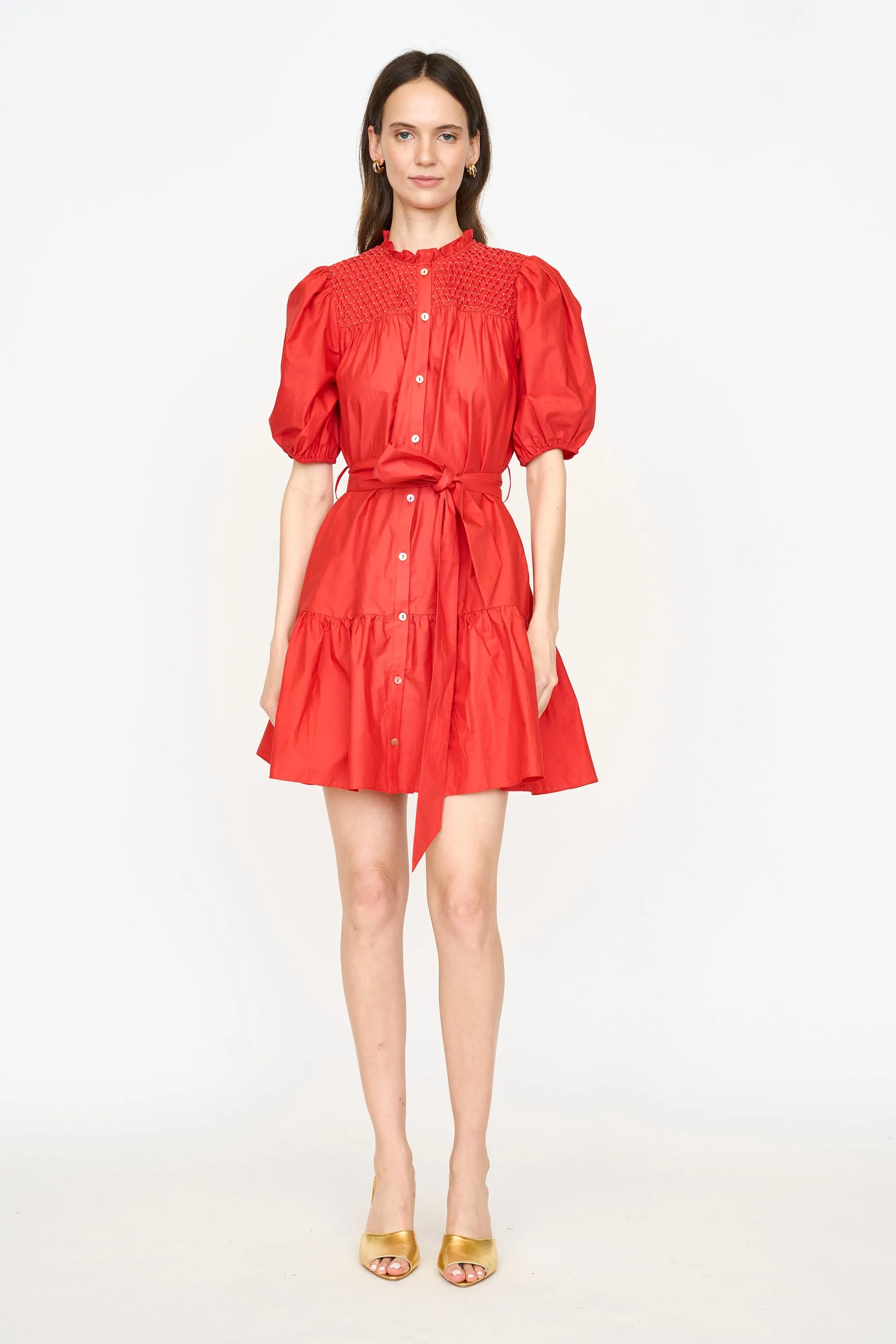 Ellie Dress - Papaya sold by Christy Lynn