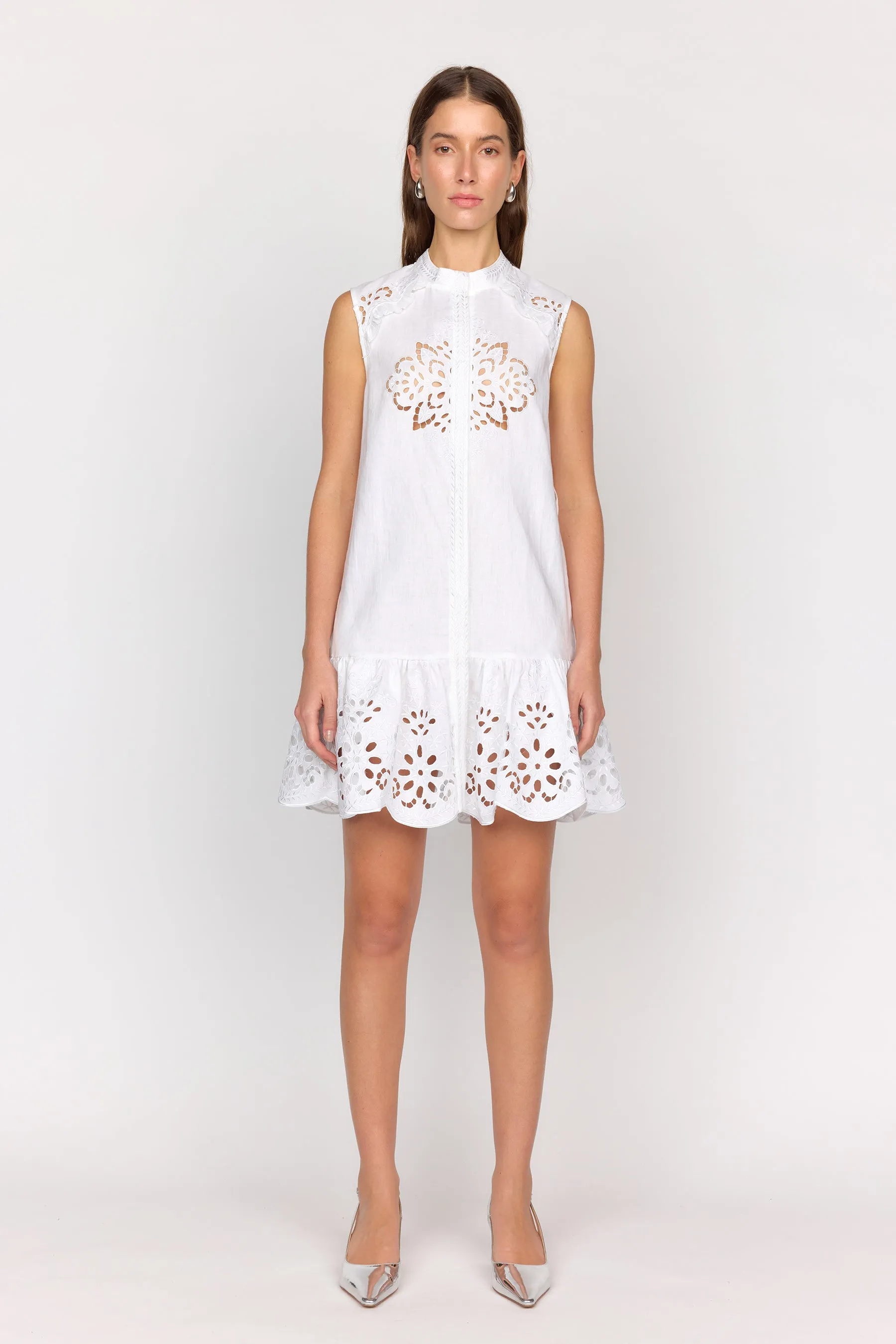 Janelle Dress - White sold by Christy Lynn product image thumbnail 3