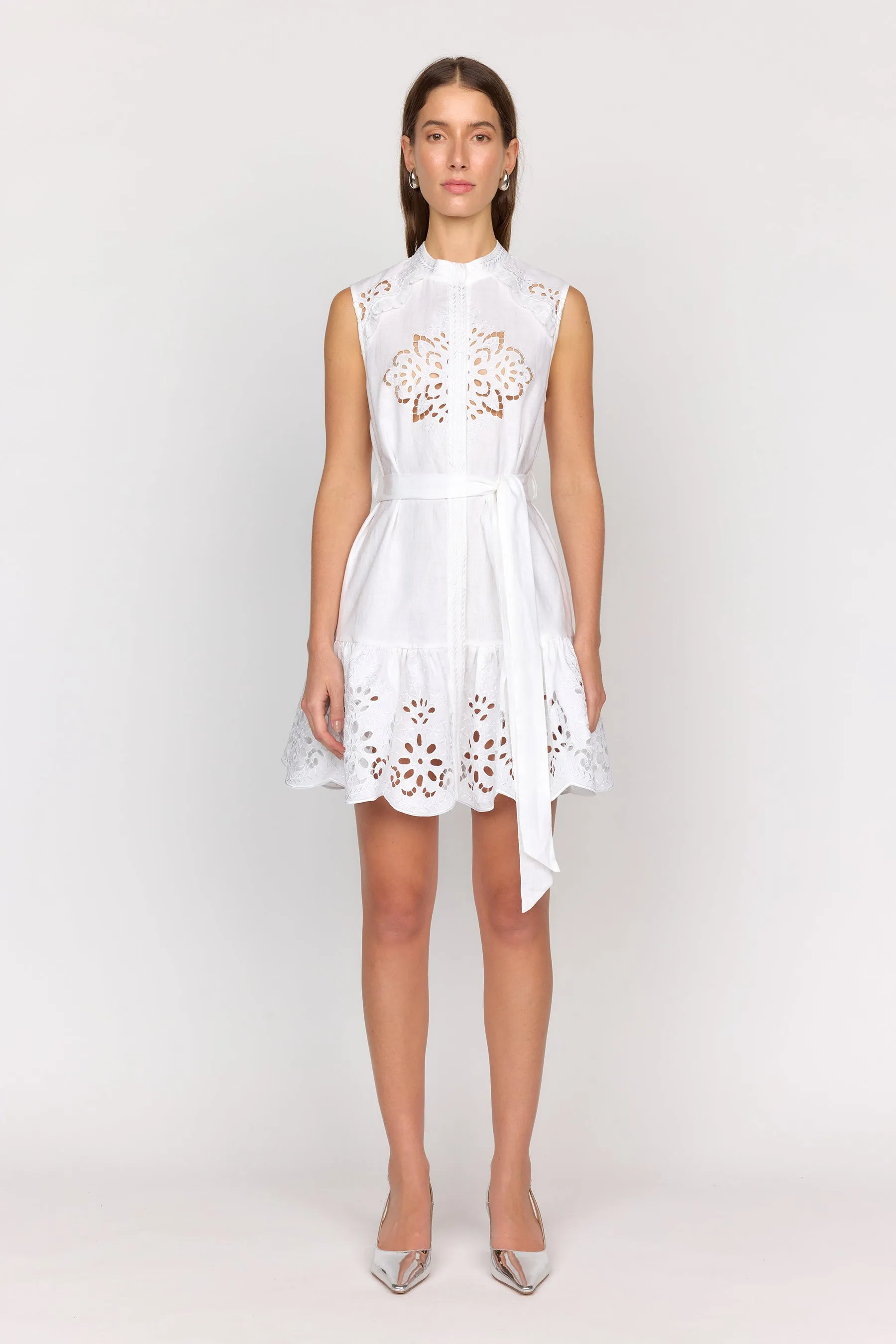 Janelle Dress - White sold by Christy Lynn