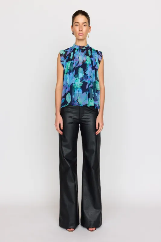 Odette Top - Midnight Waterlily sold by Christy Lynn