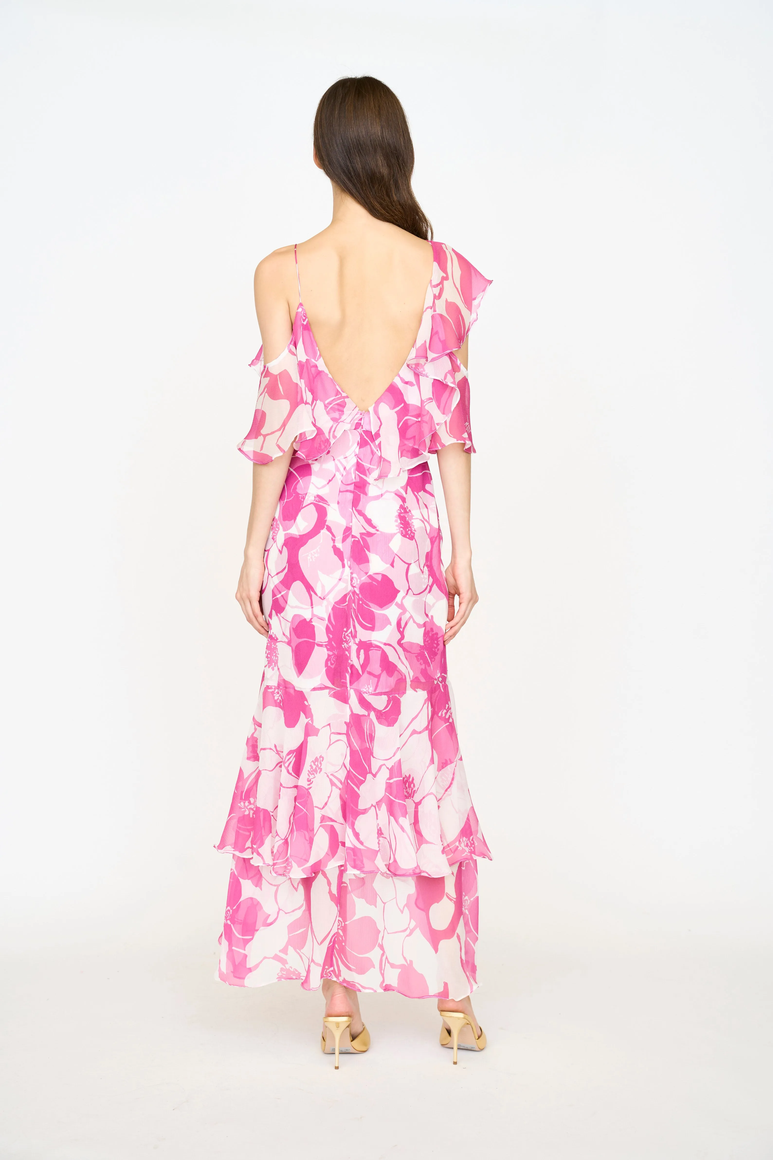 Anabelle Dress - Pink Chelsea Floral sold by Christy Lynn product image thumbnail 4