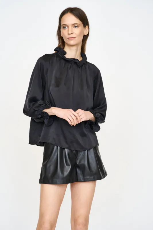 Lulu Blouse - Black sold by Christy Lynn