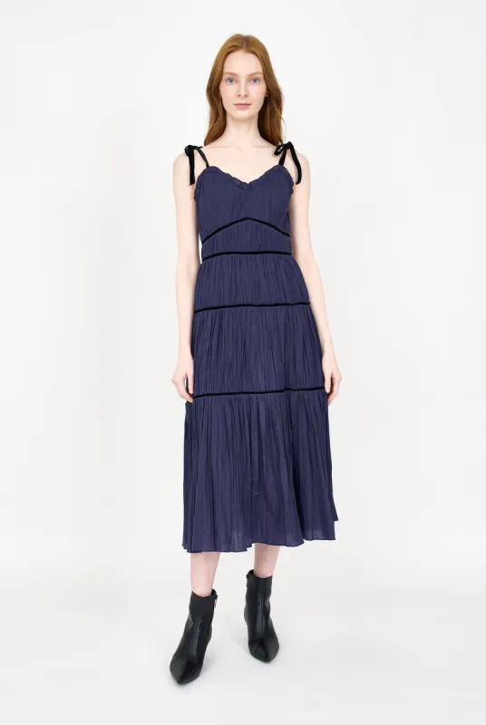 Mia Dress - Navy sold by Christy Lynn