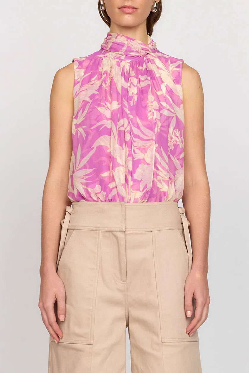 Taylor Top - Purple Rosette sold by Christy Lynn