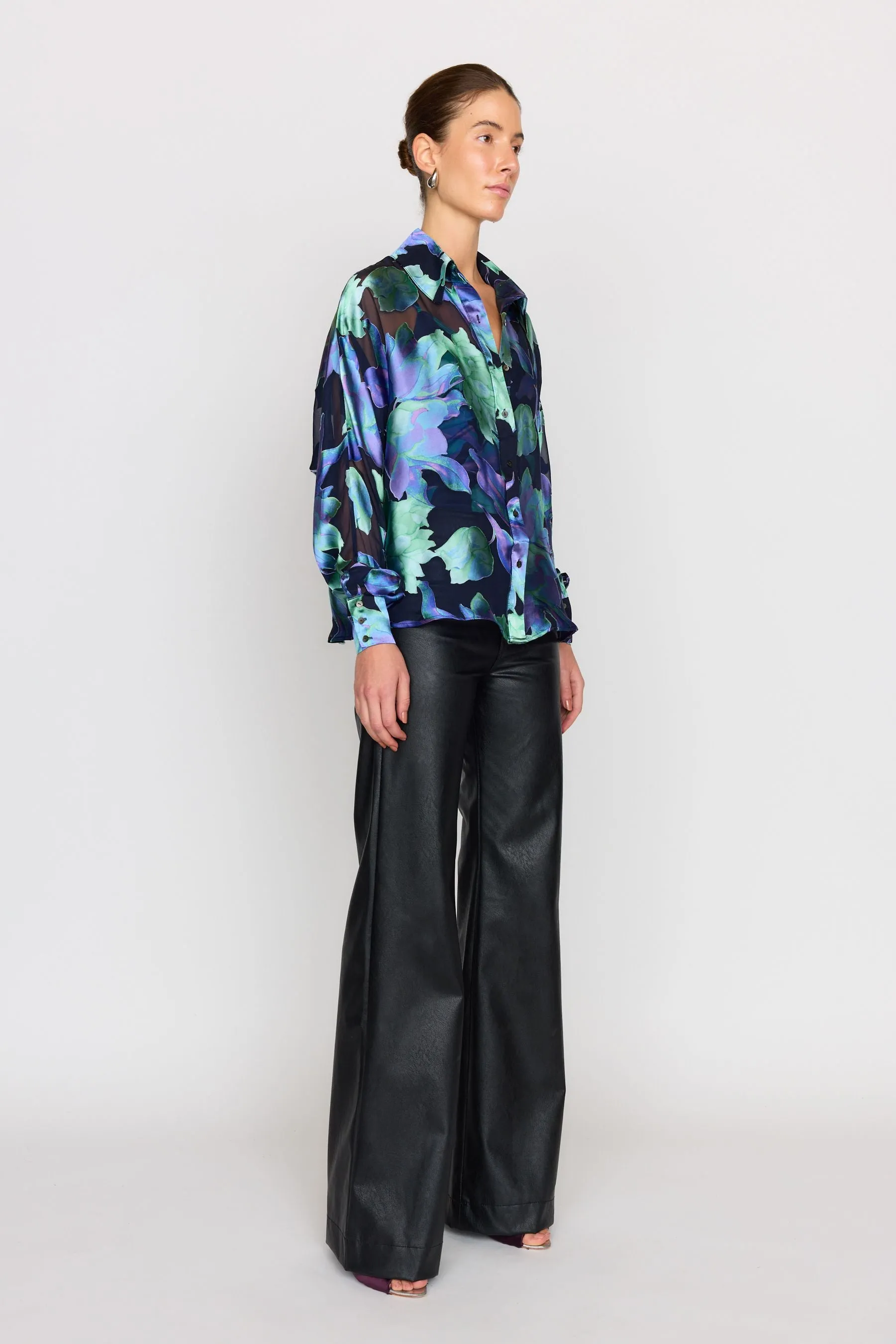 Rosario Top - Midnight Waterlily sold by Christy Lynn product image thumbnail 3