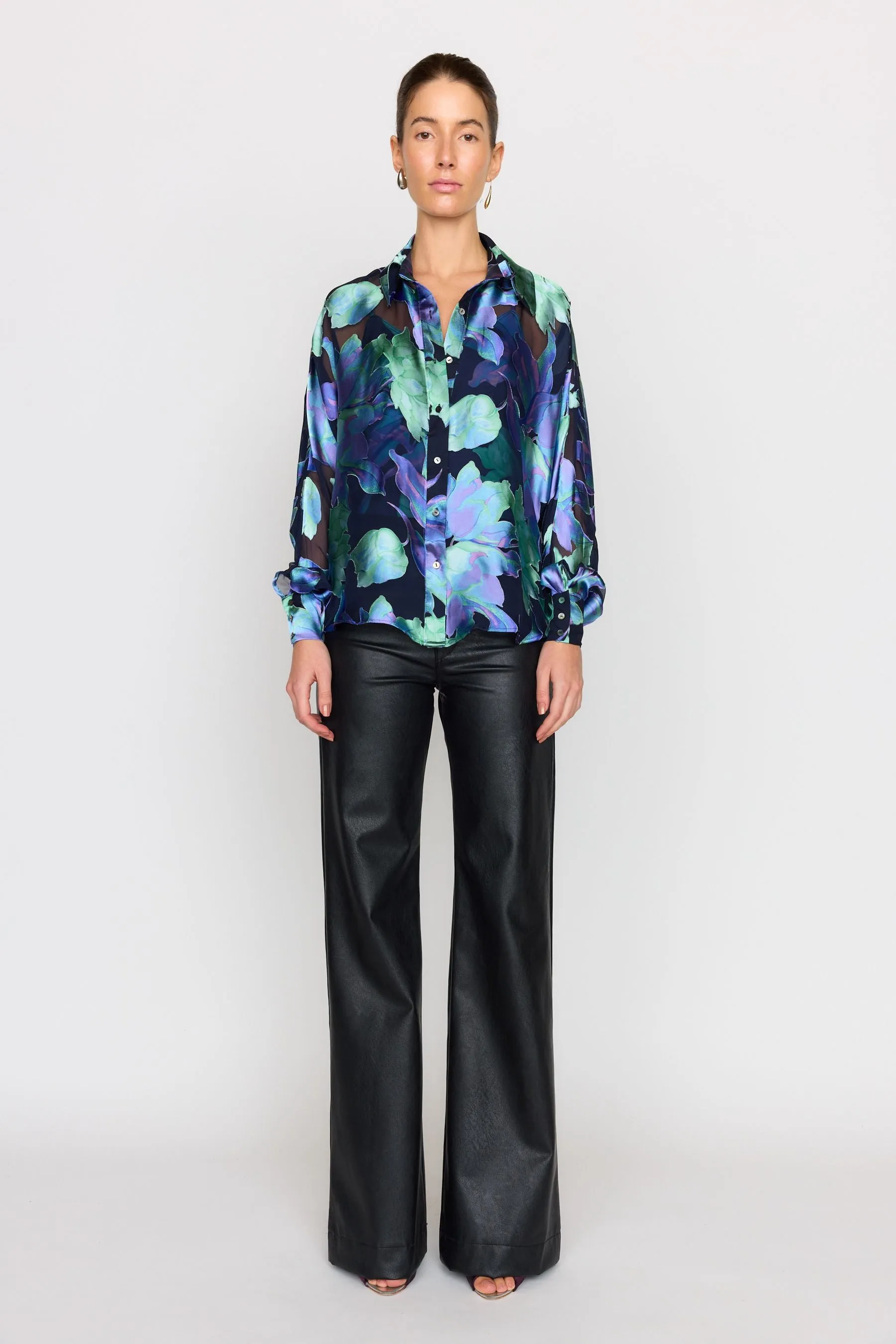 Rosario Top - Midnight Waterlily sold by Christy Lynn product image thumbnail 4