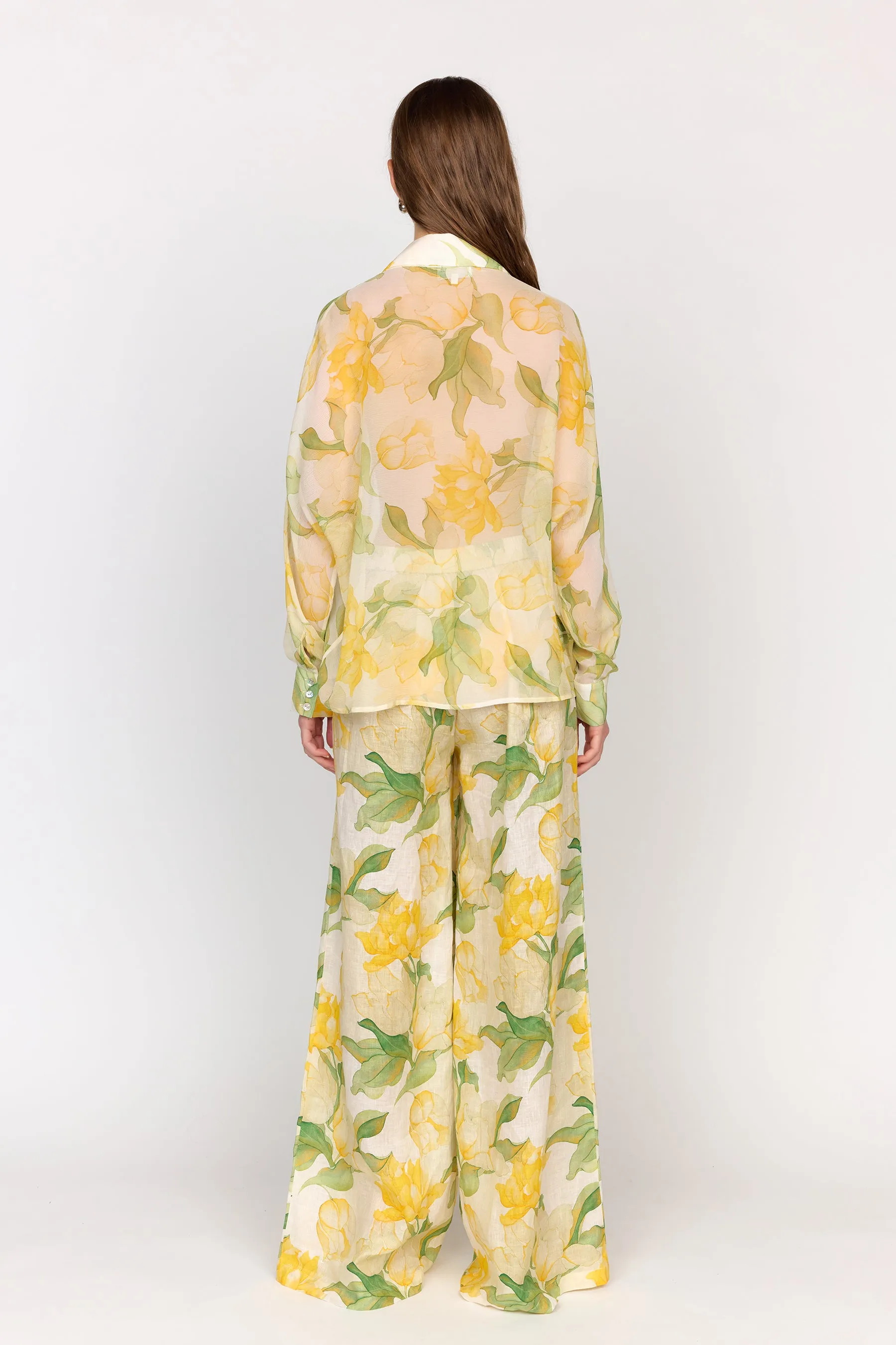 Marta Pant - Waterlily Yellow sold by Christy Lynn product image thumbnail 4