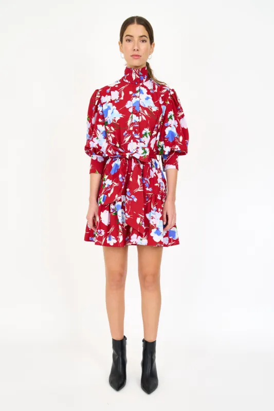 Emi Dress - Crimson Fleur sold by Christy Lynn