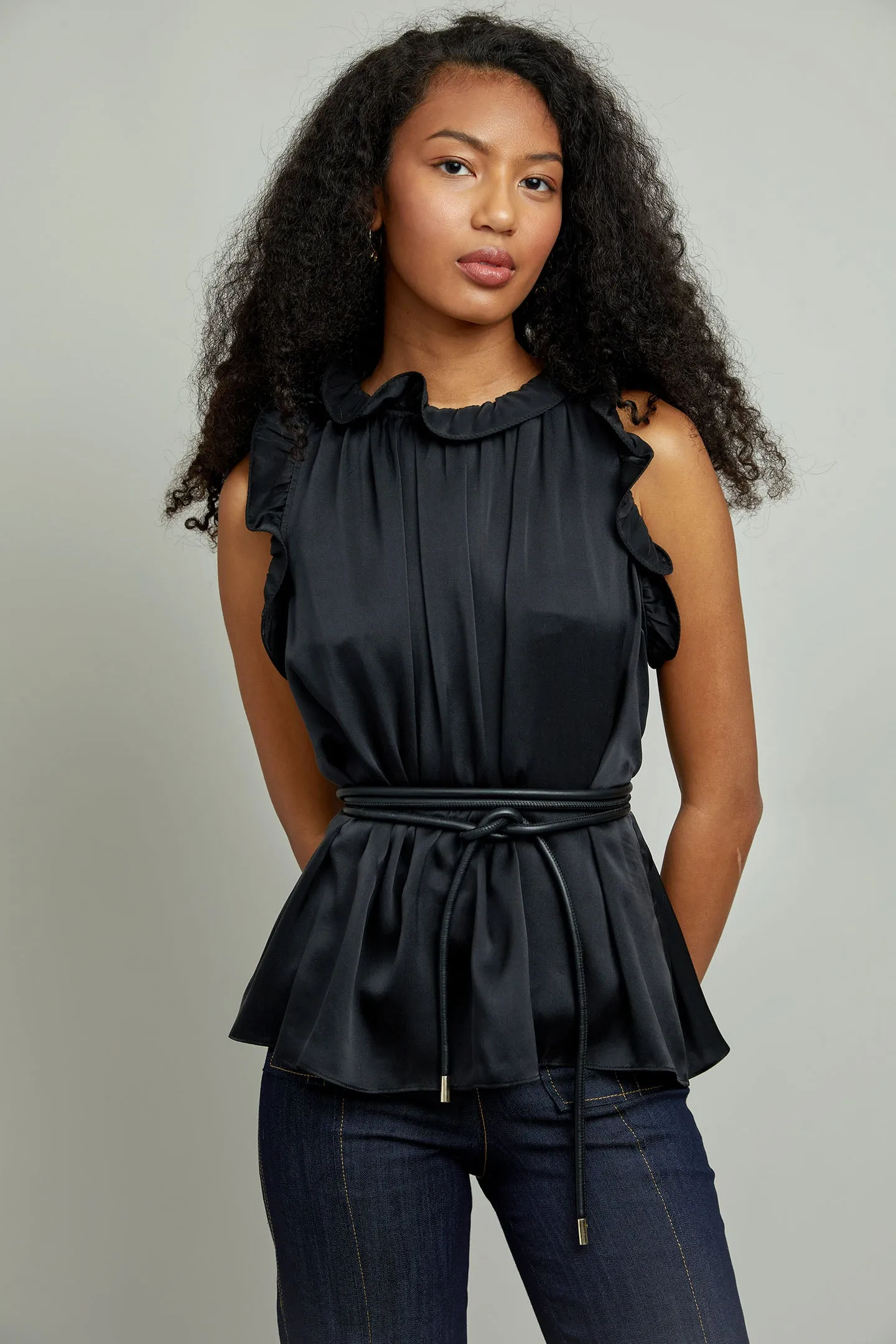 Renee Blouse - Black sold by Christy Lynn product image thumbnail 3