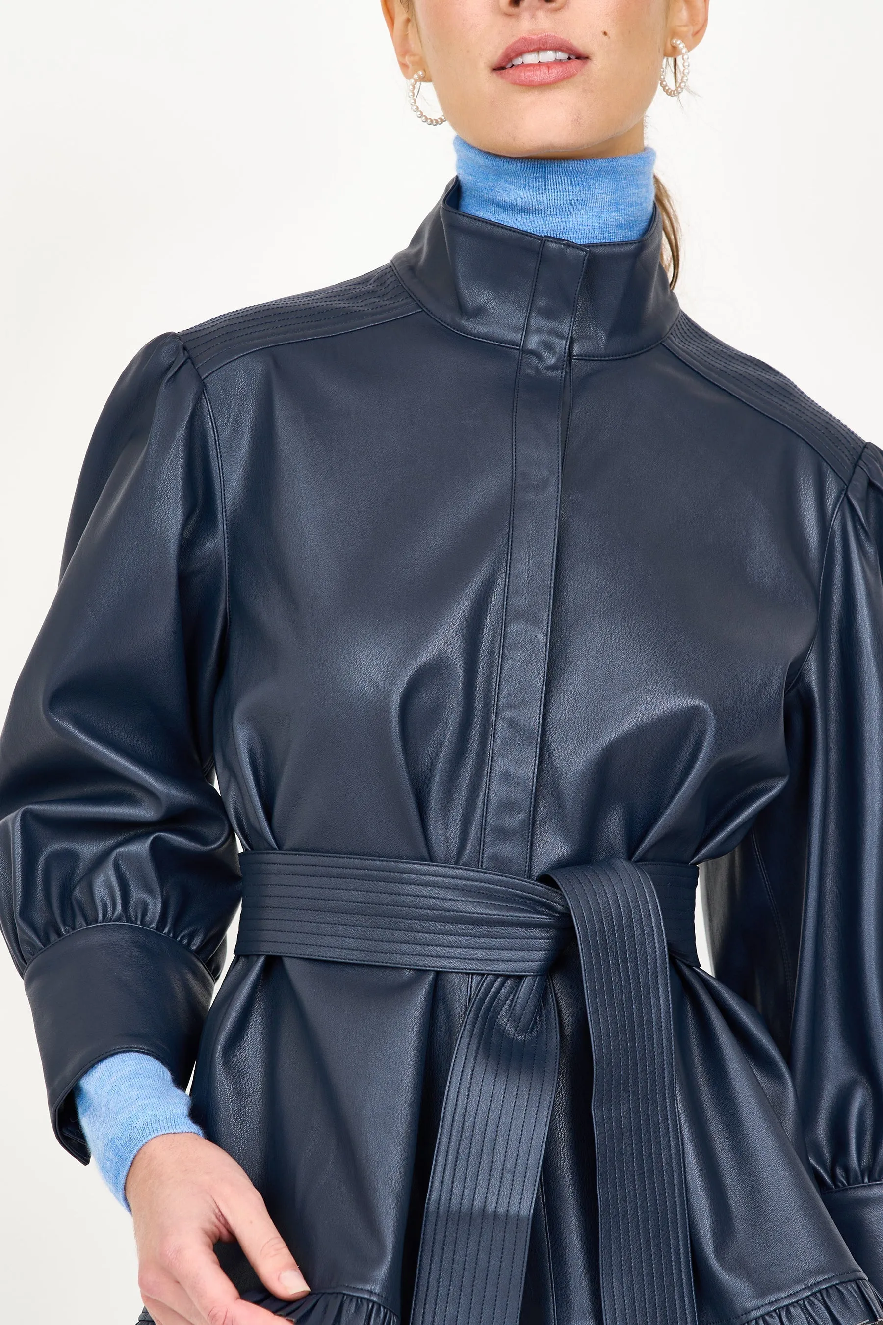 Karine Jacket - Navy sold by Christy Lynn product image thumbnail 4