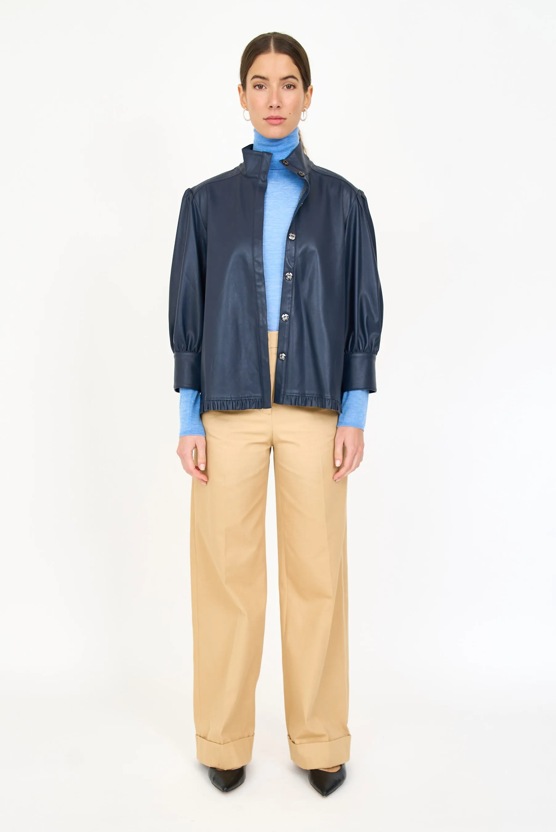 Karine Jacket - Navy sold by Christy Lynn product image thumbnail 2