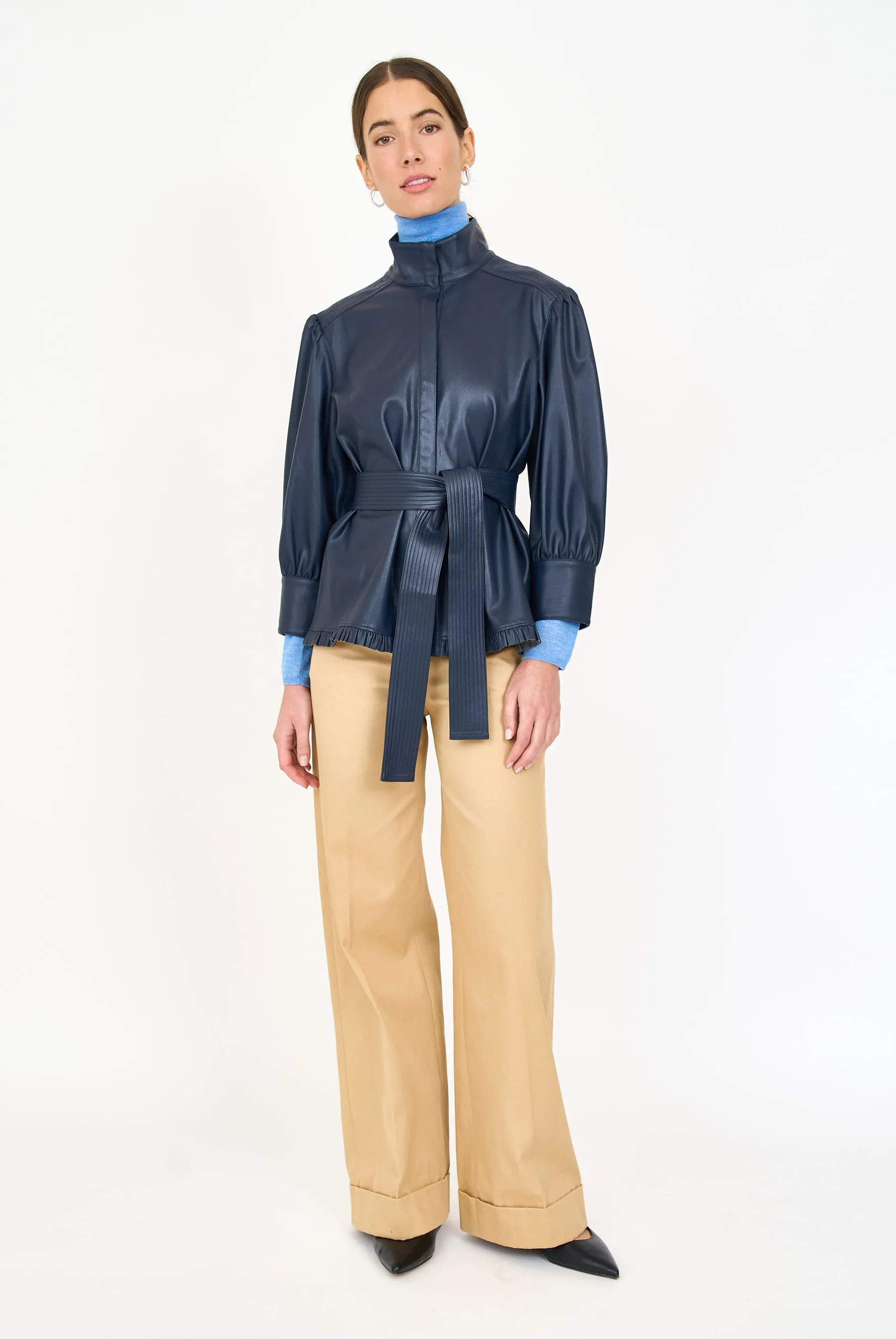 Karine Jacket - Navy sold by Christy Lynn product image thumbnail 3