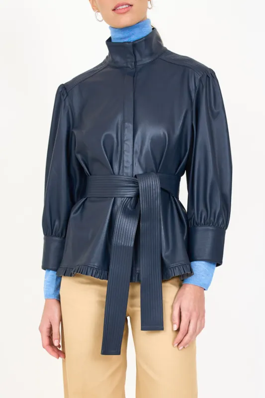 Karine Jacket - Navy sold by Christy Lynn