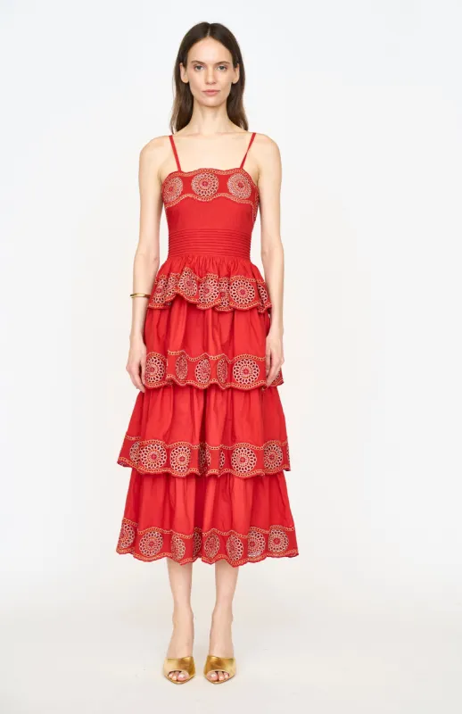 Pandora Dress - Papaya sold by Christy Lynn