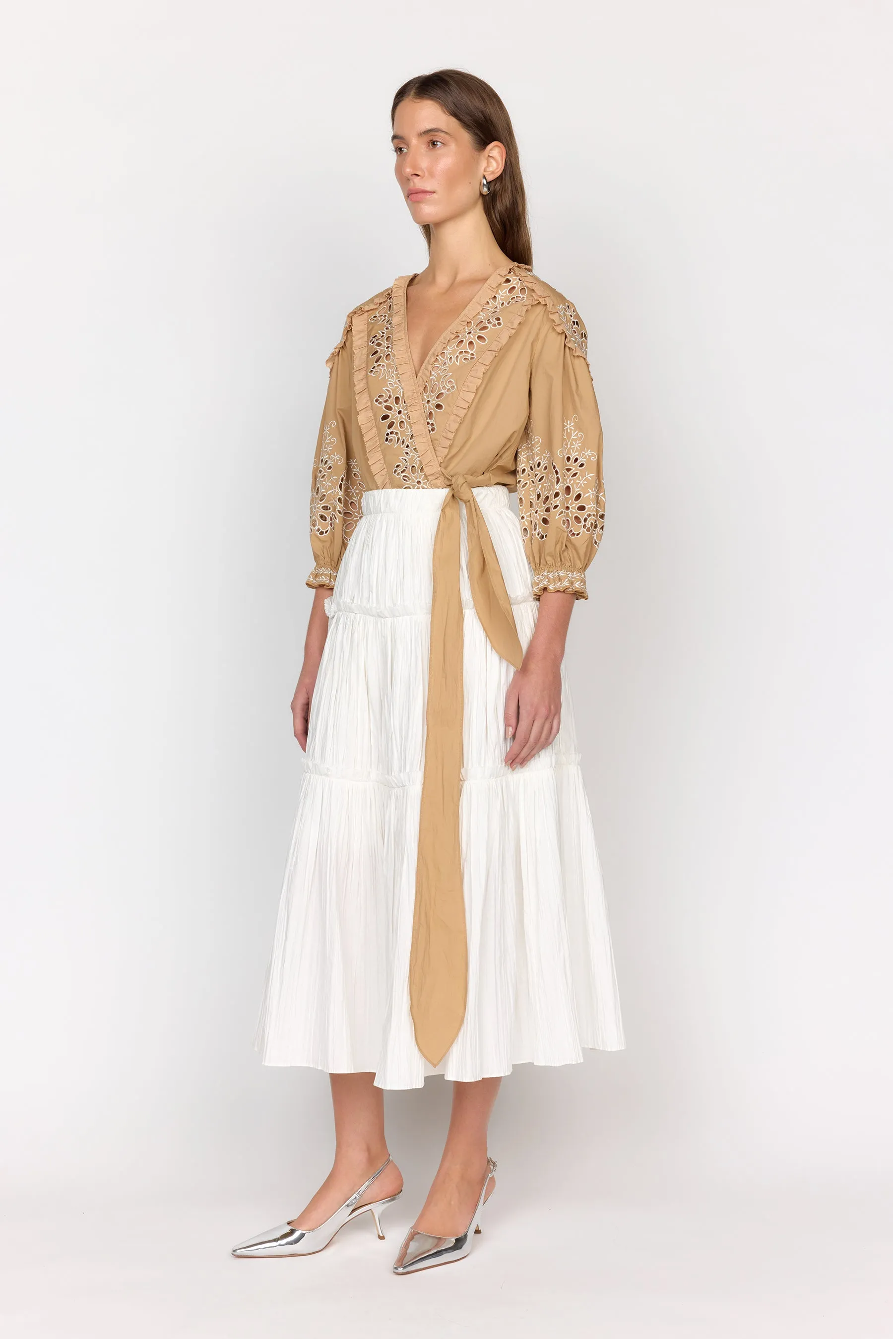 Celeste Top - Khaki sold by Christy Lynn product image thumbnail 3