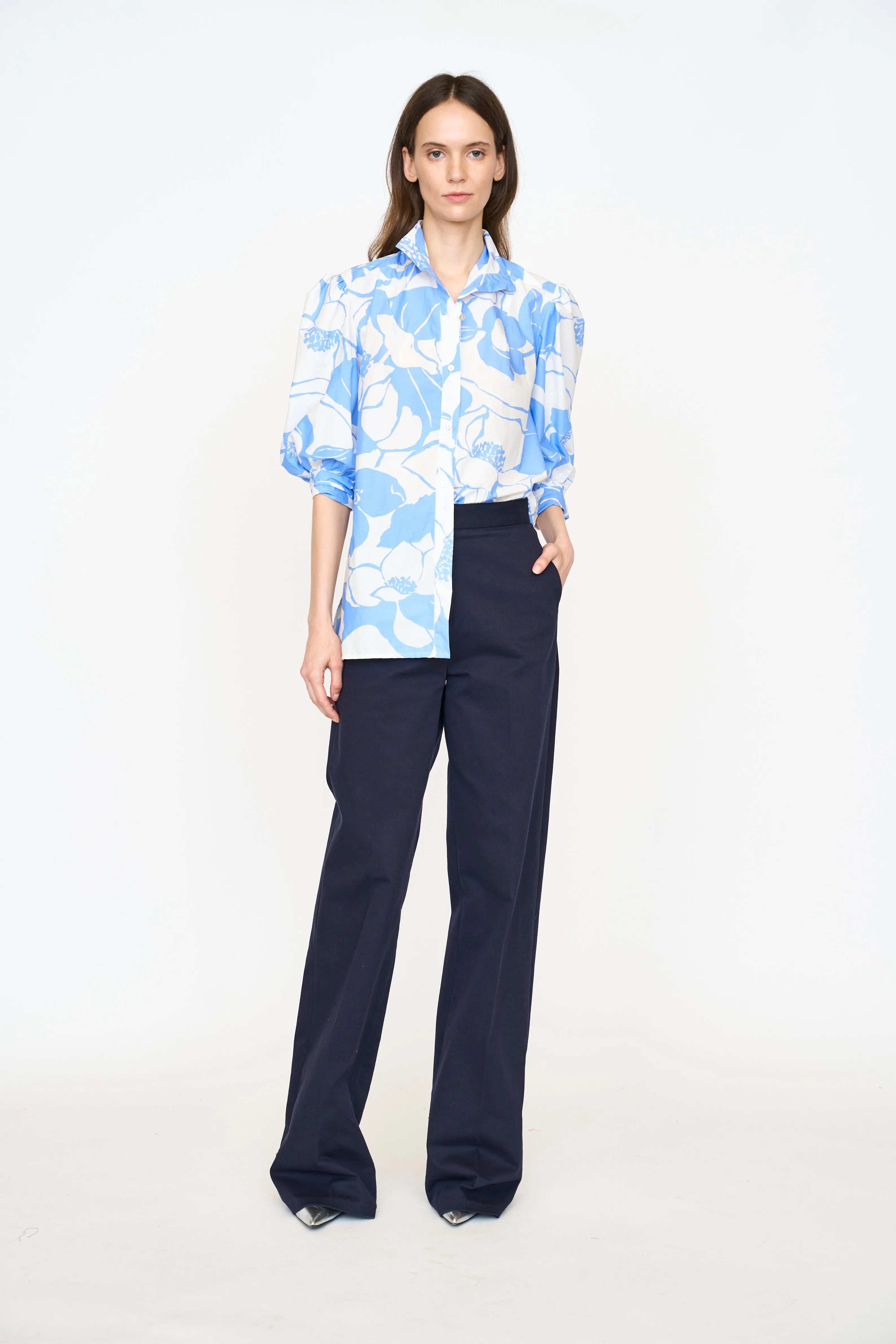 Maisy Top - Blue Chelsea Floral sold by Christy Lynn product image thumbnail 4