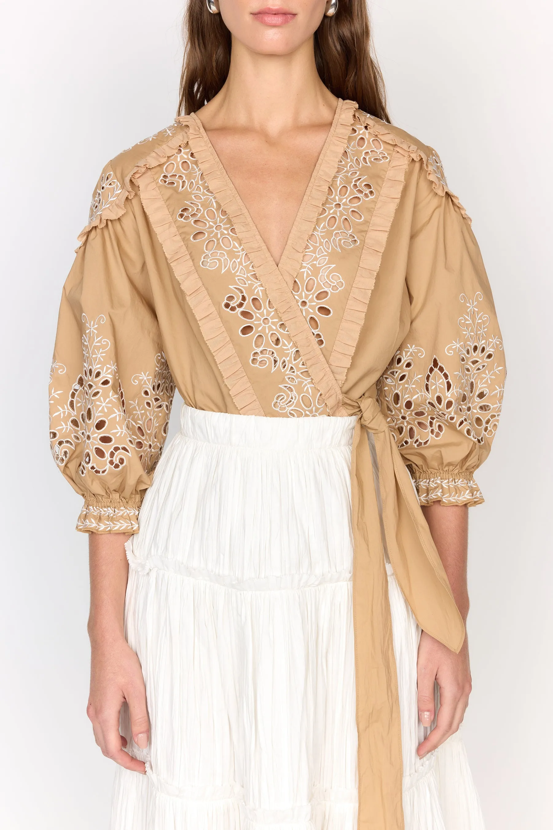 Celeste Top - Khaki sold by Christy Lynn