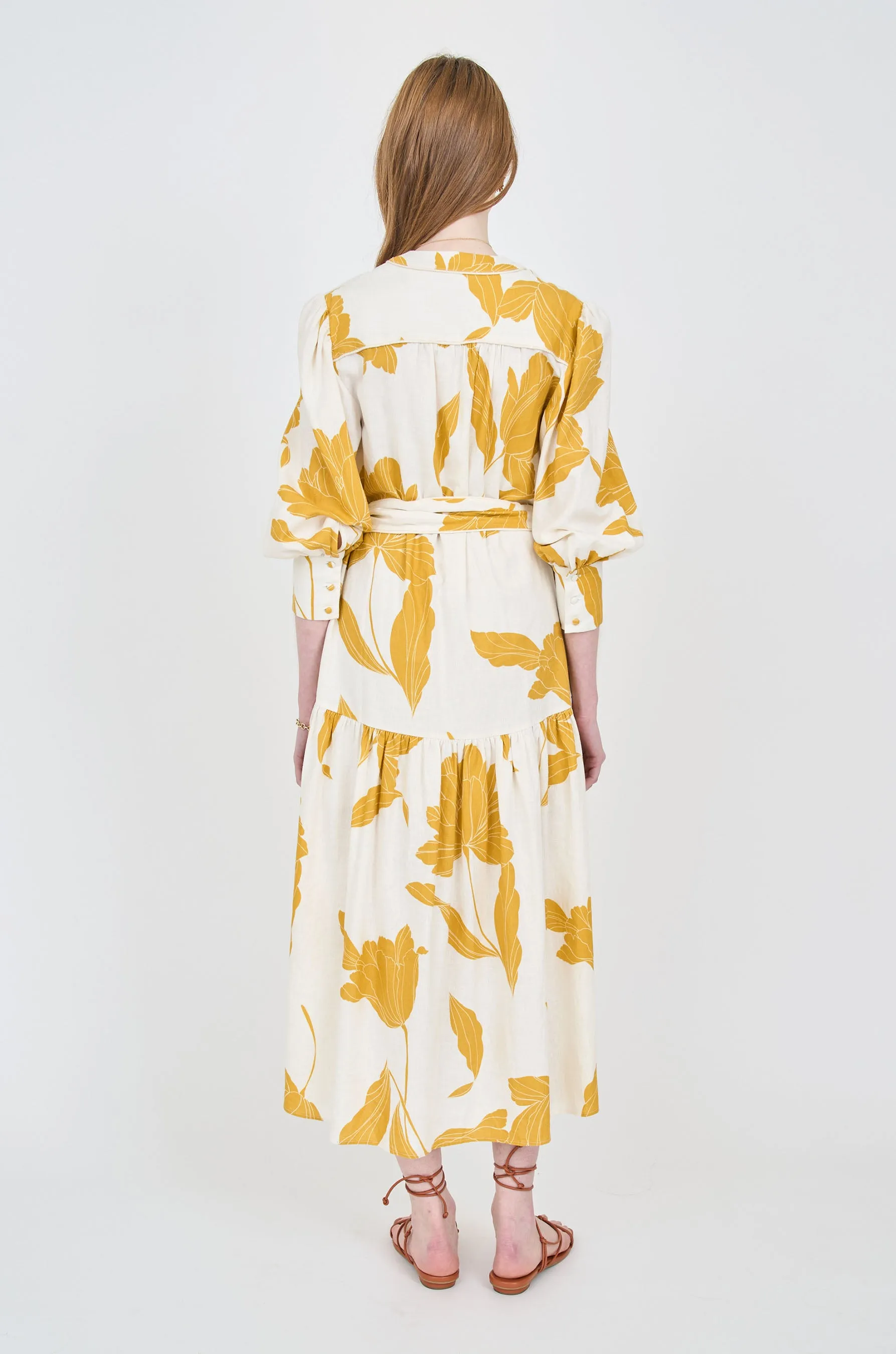 Layla Dress - Marigold sold by Christy Lynn product image thumbnail 3