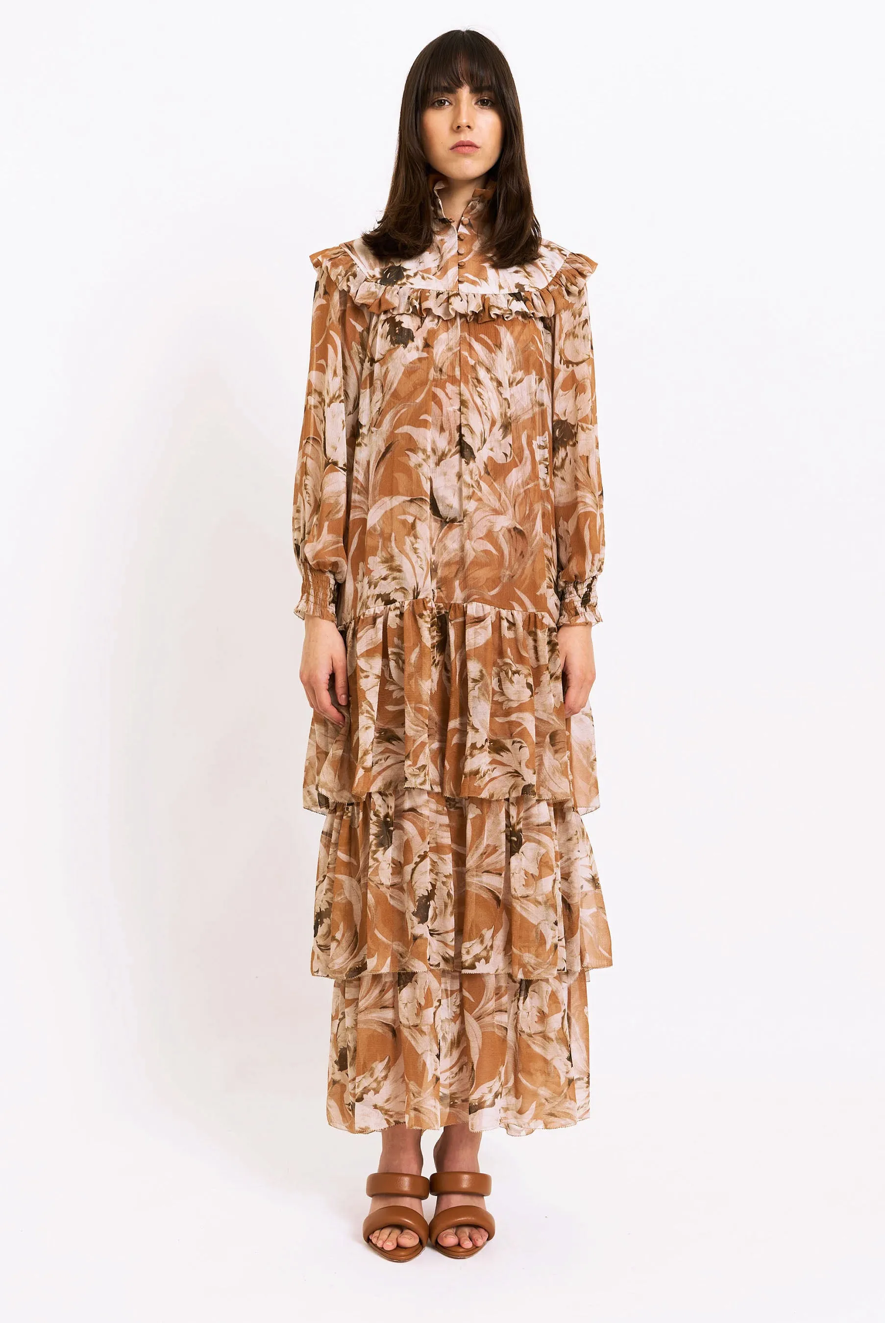 Erica Dress - Calla Lily Spice sold by Christy Lynn