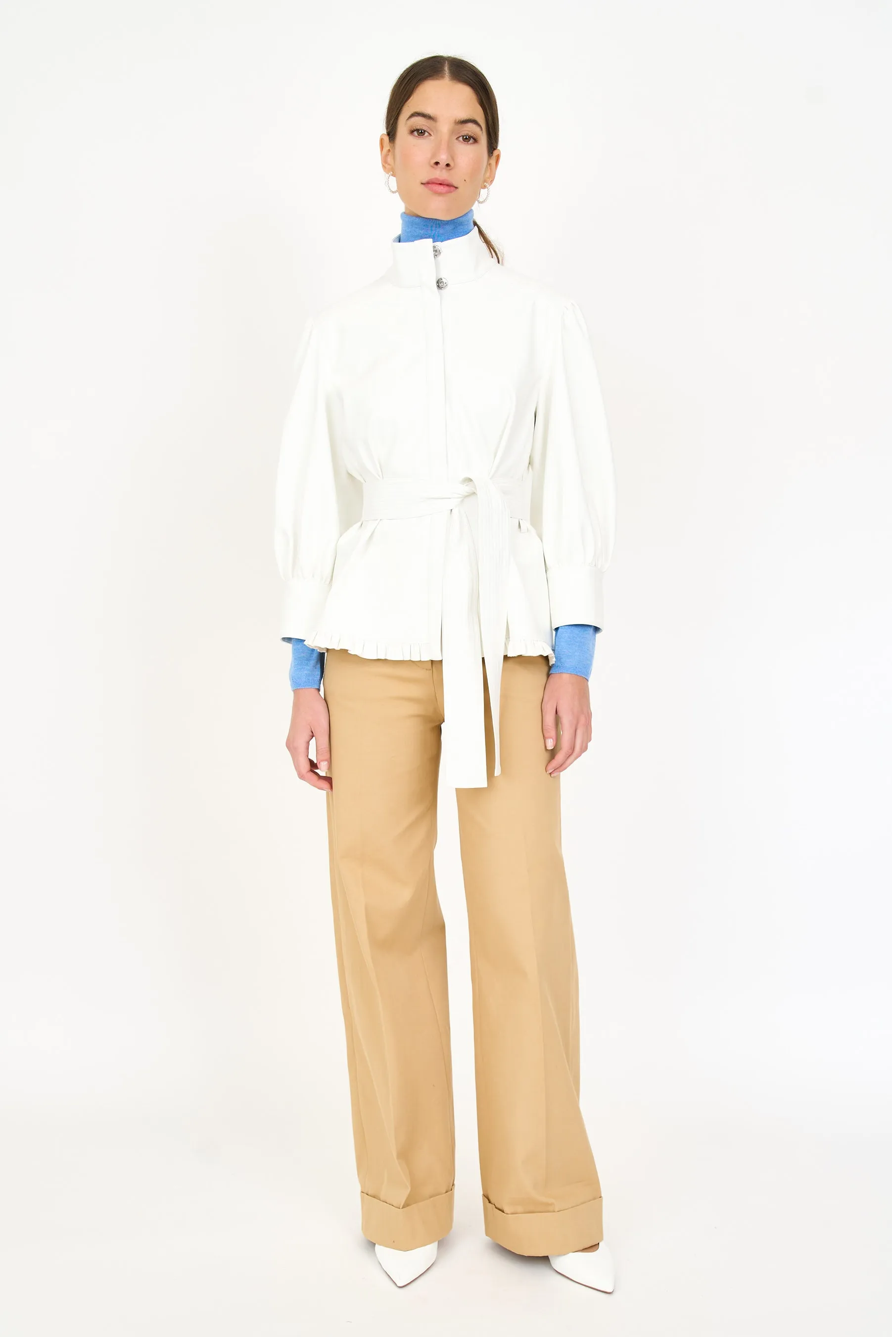 Karine Jacket - White sold by Christy Lynn product image thumbnail 5