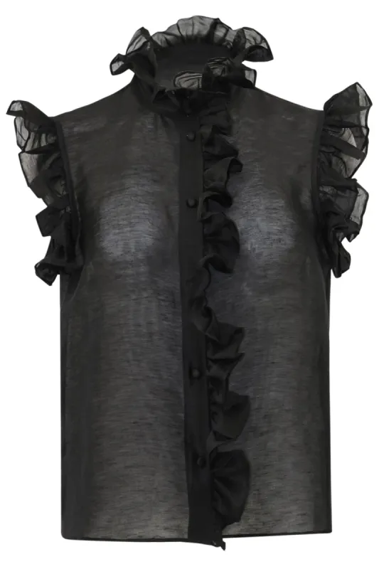 Marfa Top - Black sold by Christy Lynn