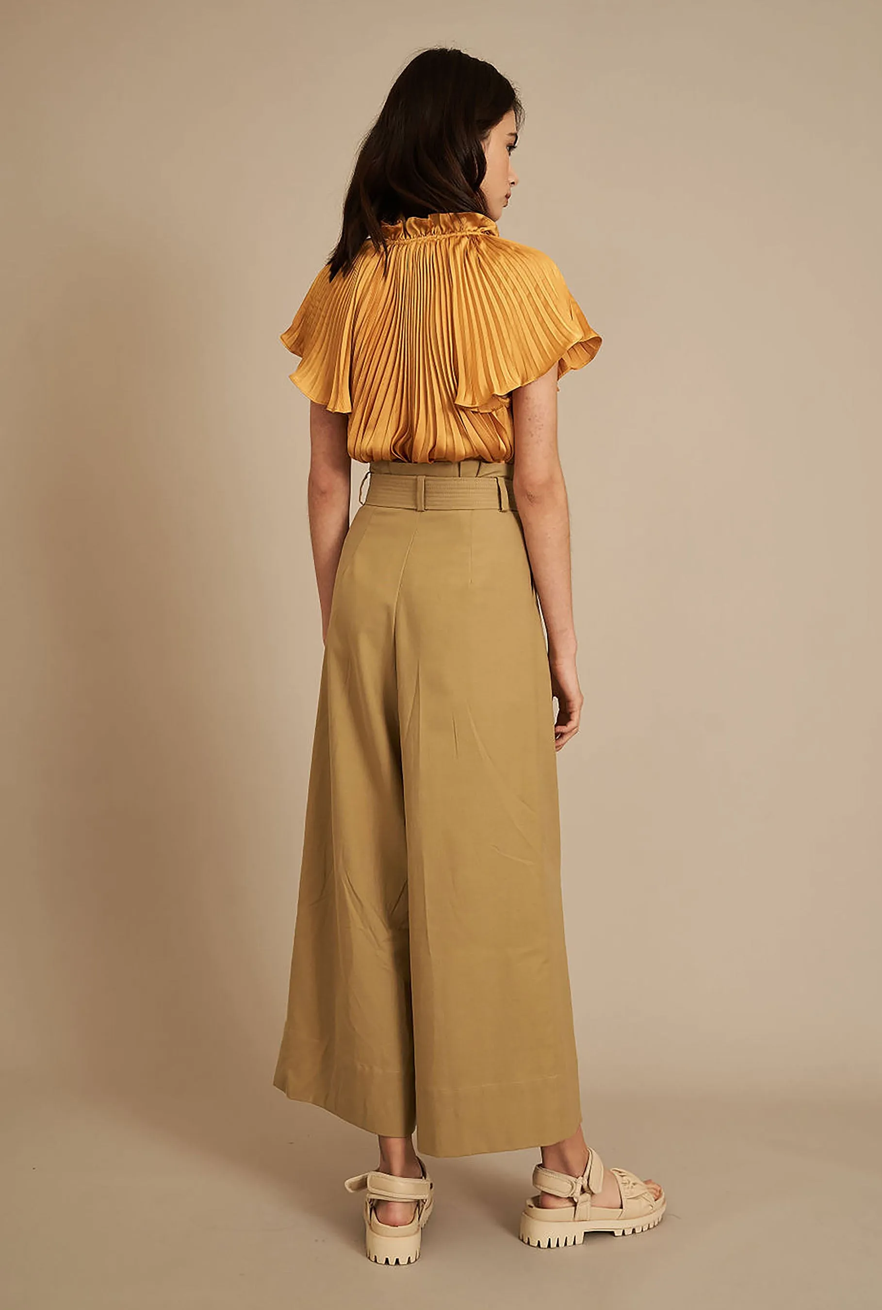 Jinco Pant - Khaki sold by Christy Lynn product image thumbnail 3